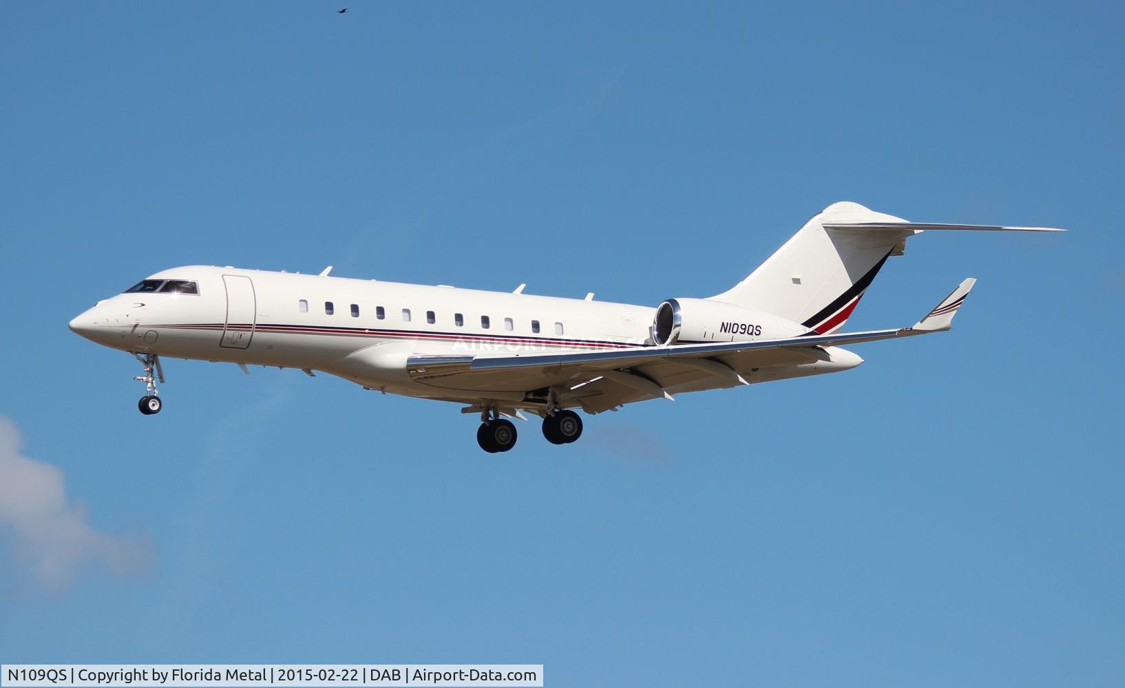 N109QS, 2013 Bombardier BD-700-1A11 Global 5000 C/N 9589, Net Jets Global 5000