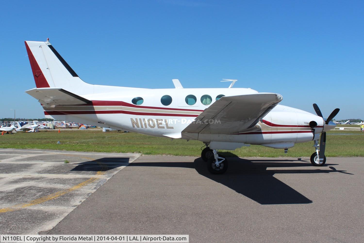N110EL, 1965 Beech 65-90 C/N LJ-71, Beech King Air 90