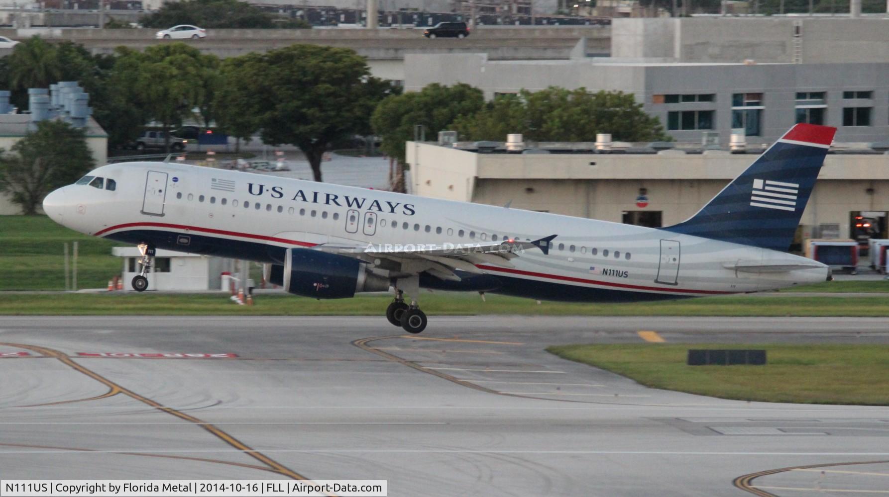 N111US, 1999 Airbus A320-214 C/N 1114, US Airways A320