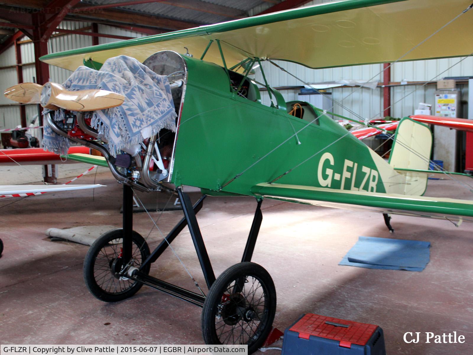 G-FLZR, 2001 Staaken Z-21 Flitzer C/N PFA 223-13219, Hangared at Breighton EGBR