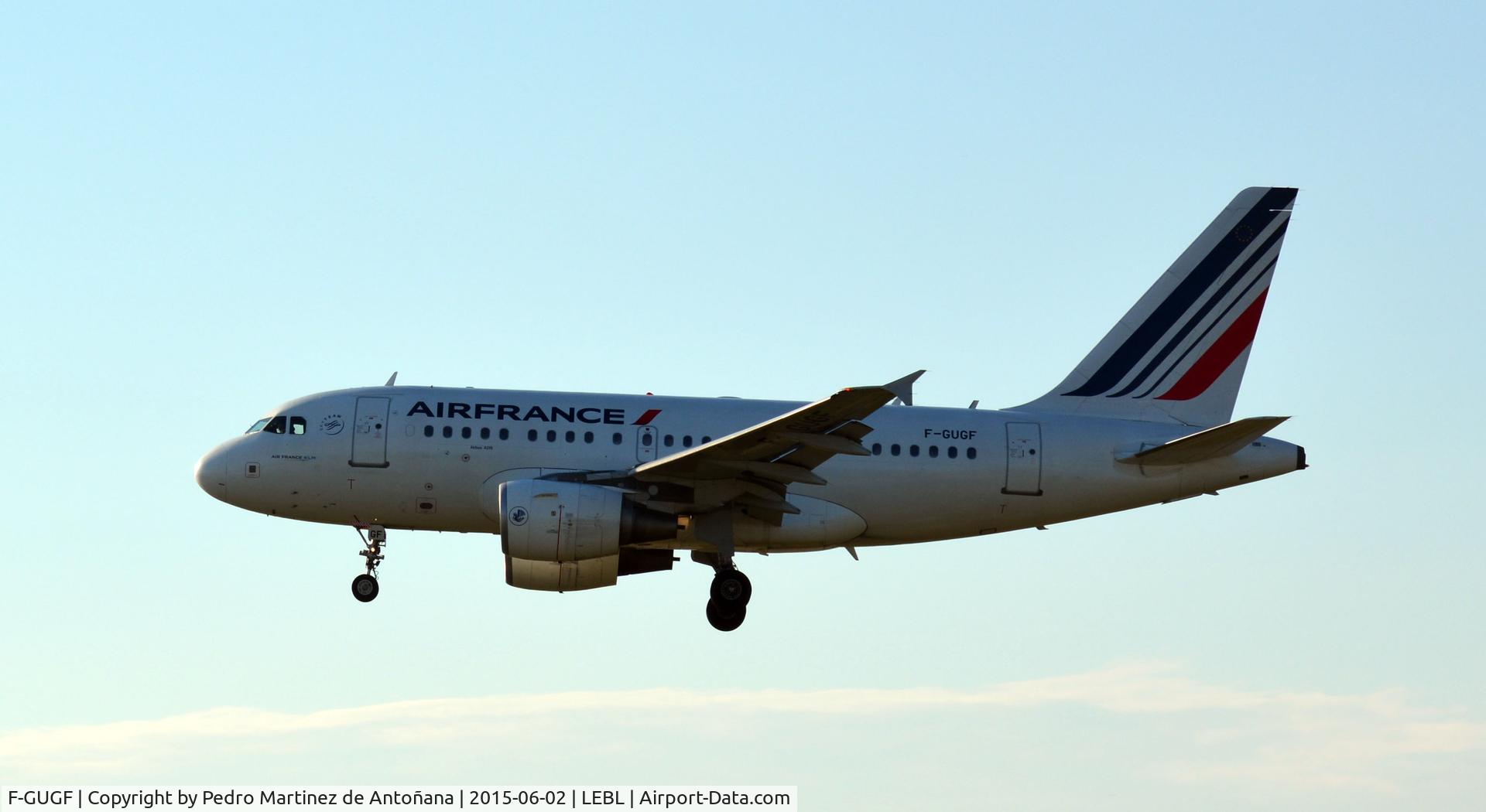 F-GUGF, 2004 Airbus A318-111 C/N 2109, El Prat Barcelona - España