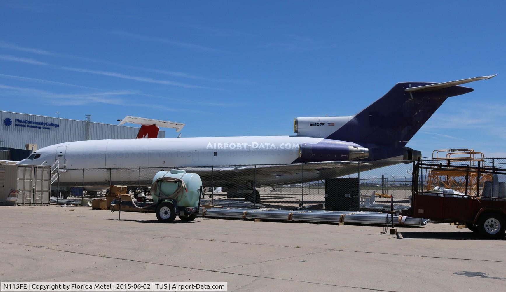 N115FE, 1968 Boeing 727-116C C/N 19814, Fed Ex 727-100