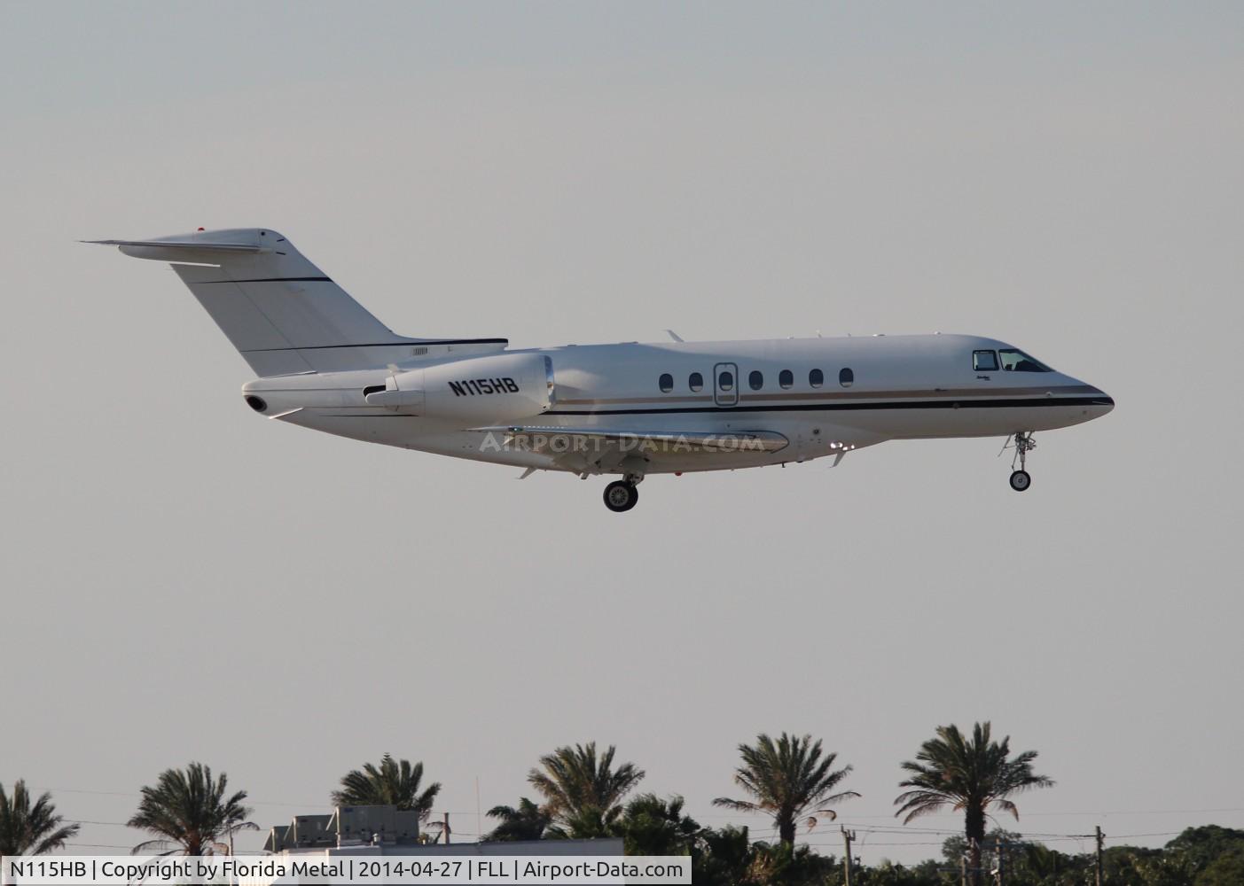 N115HB, 2008 Hawker Beechcraft 4000 C/N RC-15, Hawker 4000