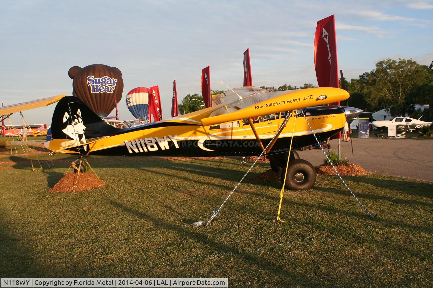 N118WY, 2014 Aviat A-1C-180 Husky Husky C/N 3208, Husky