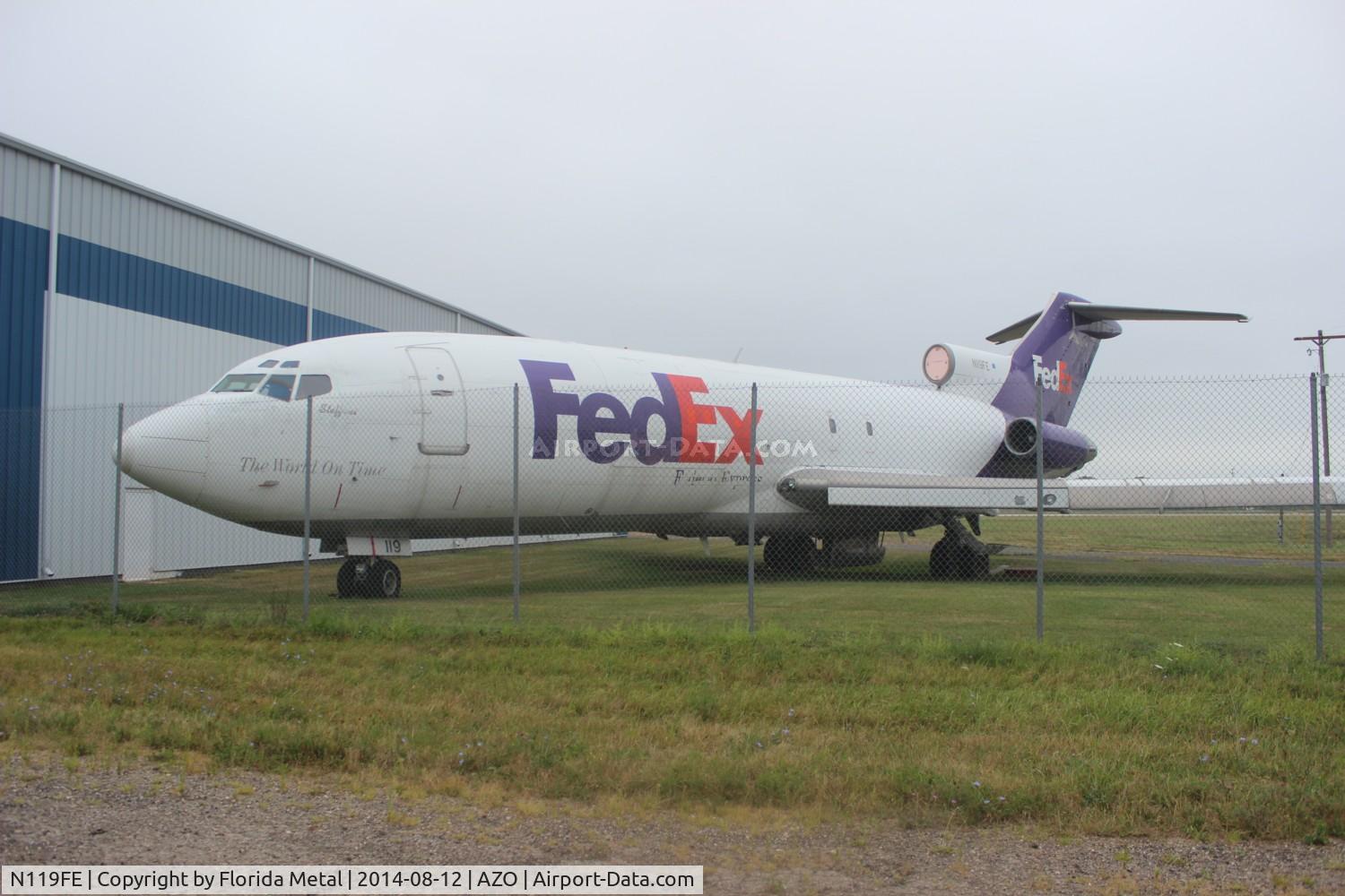 N119FE, 1966 Boeing 727-25C C/N 19301, Fed Ex 727-100