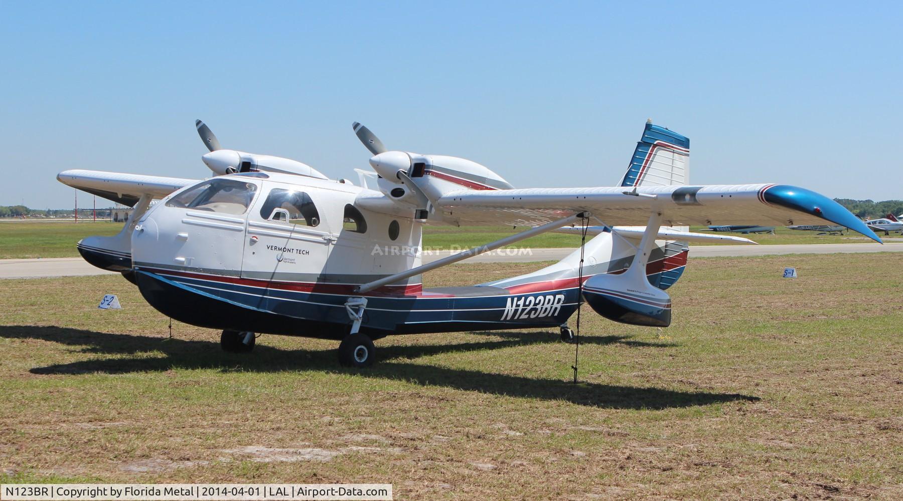 N123BR, 1972 STOL Aircraft UC-1 Twin Bee C/N 012, UC-1 Twin Bee