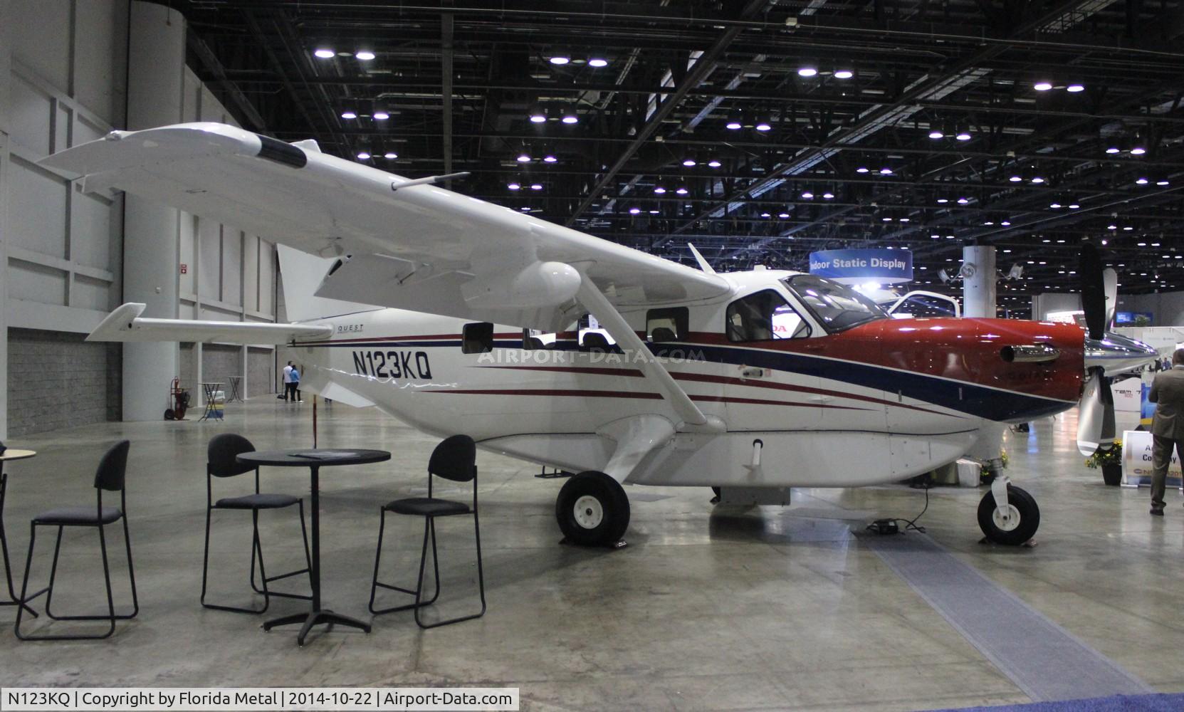 N123KQ, 2014 Quest Kodiak 100 C/N 100-0123, Kodiak 100 at NBAA Orlando