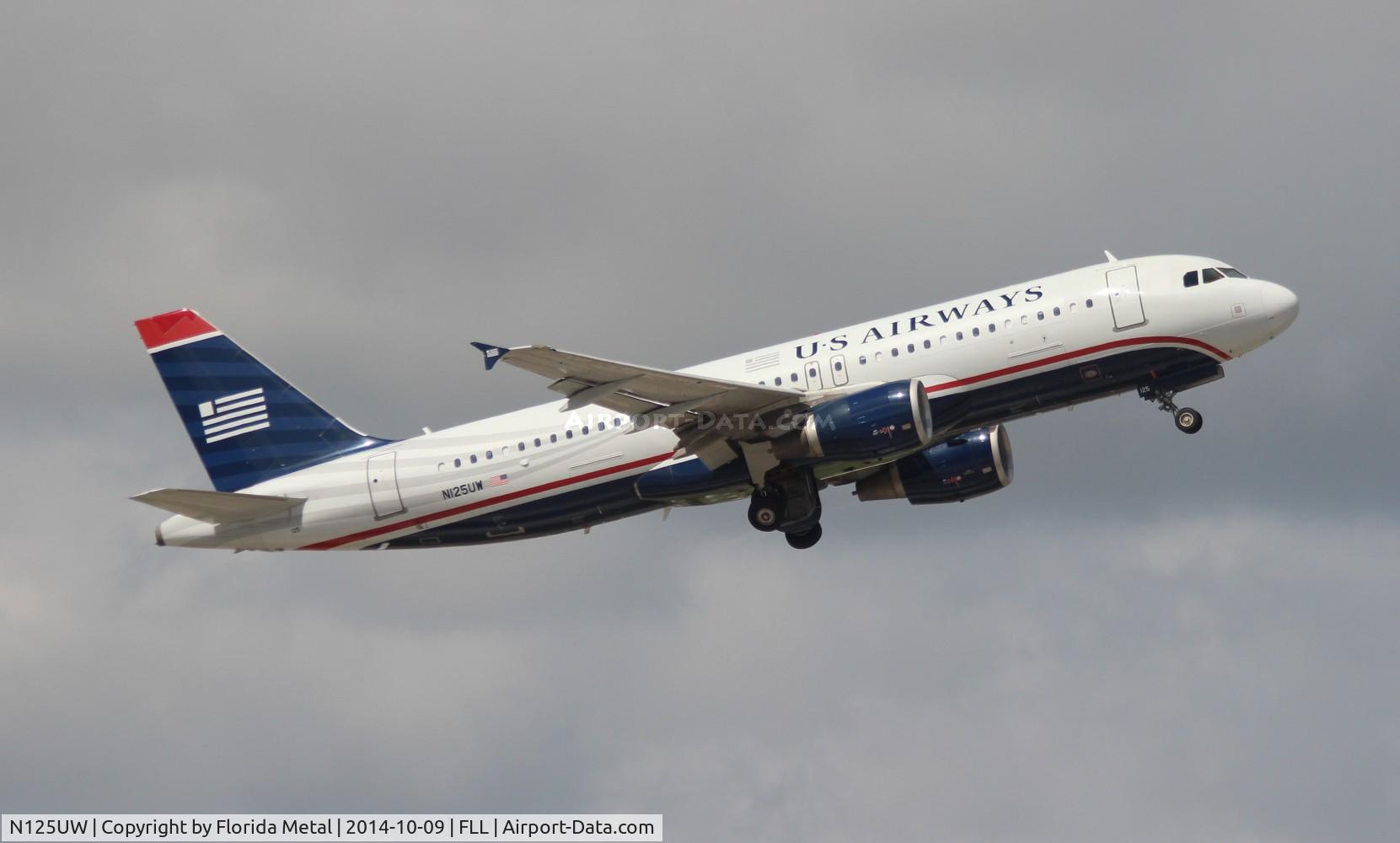 N125UW, 2009 Airbus A320-214 C/N 4086, US Airways A320