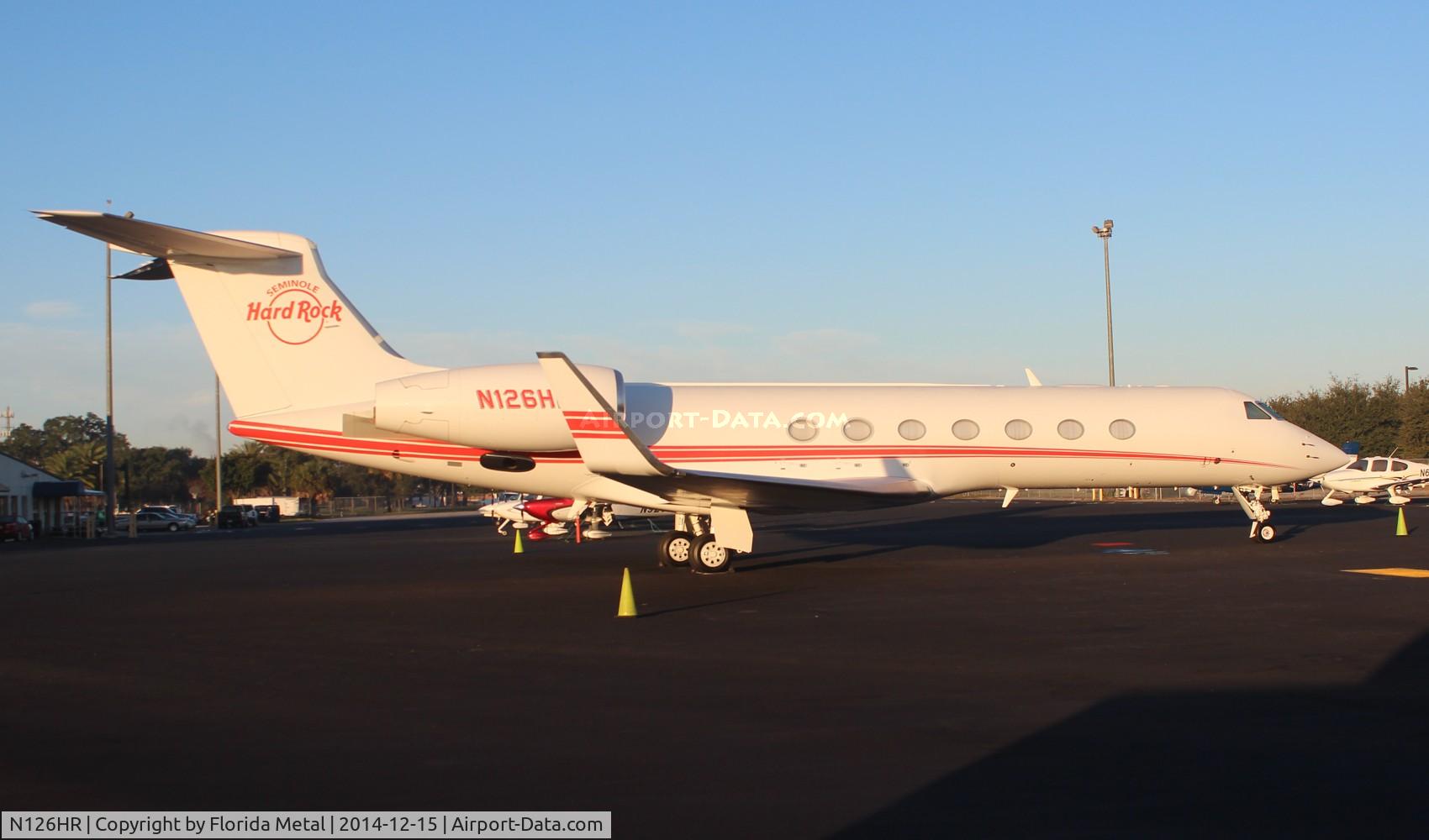 N126HR, 2013 Gulfstream Aerospace GV-SP (G550) C/N 5436, Gulfstream 550