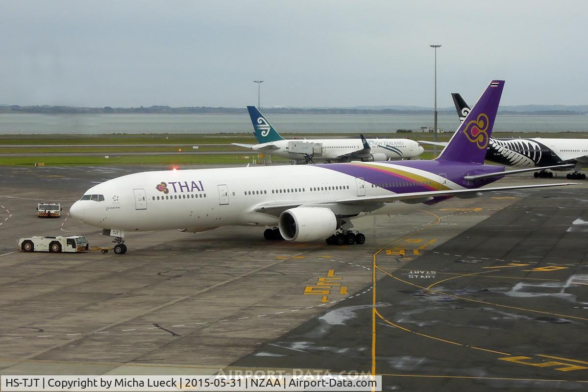 HS-TJT, 2006 Boeing 777-2D7/ER C/N 34588, Push-back
