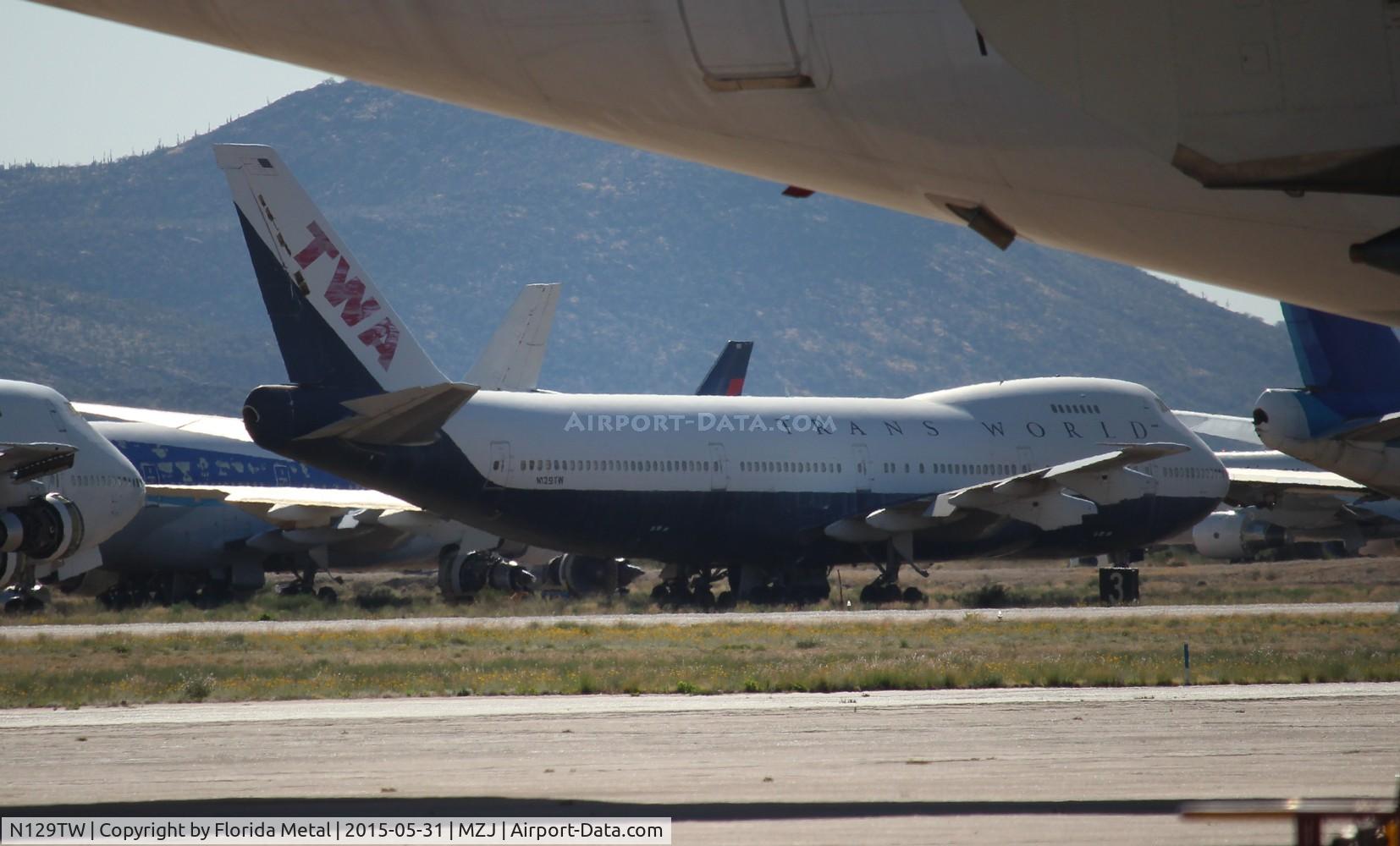 N129TW, 1976 Boeing 747-128 C/N 21141, TWA 747-100