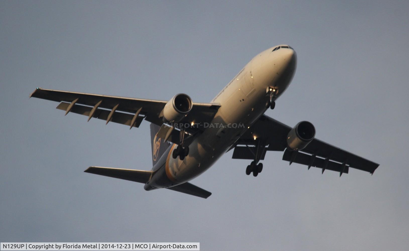 N129UP, 2001 Airbus A300F4-622R C/N 0813, UPS A300