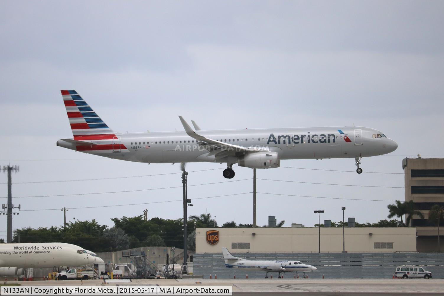 N133AN, 2015 Airbus A321-200 C/N 6482, American