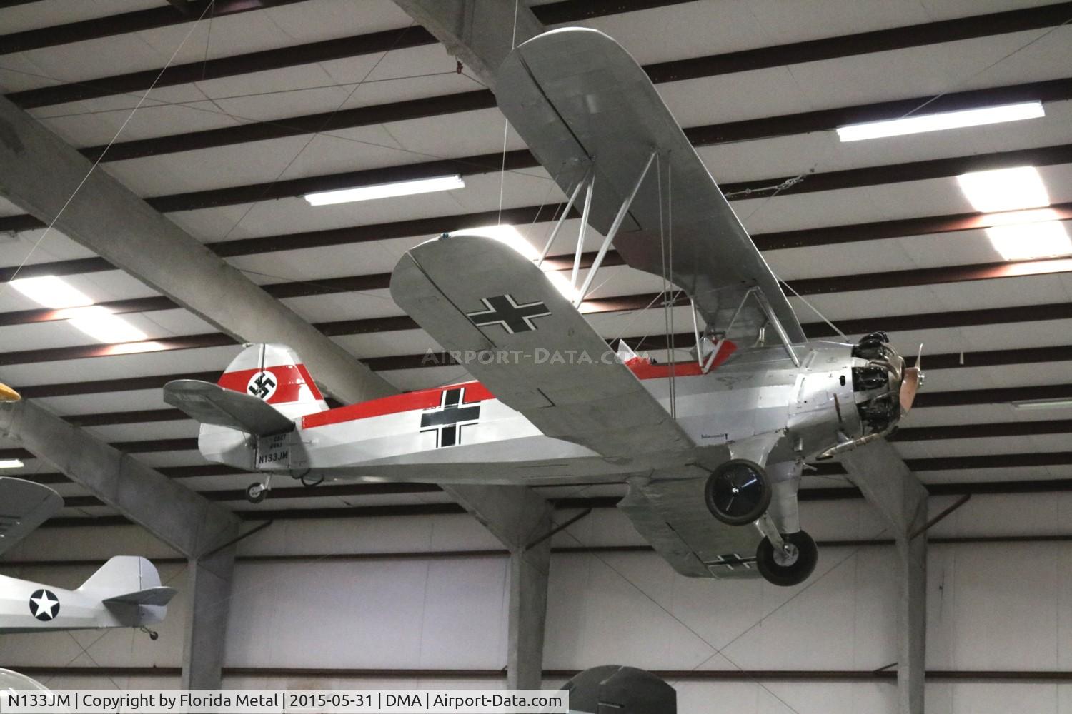 N133JM, Focke-Wulf Fw-44J Stieglitz C/N 2827, FW-44J