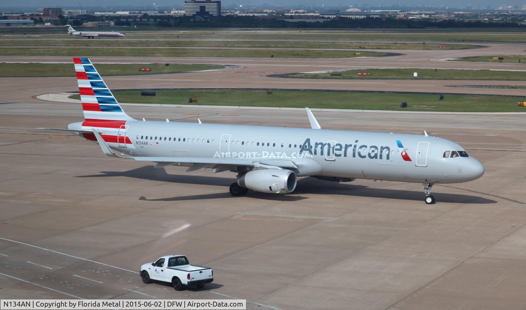 N134AN, 2015 Airbus A321-231 C/N 6495, American