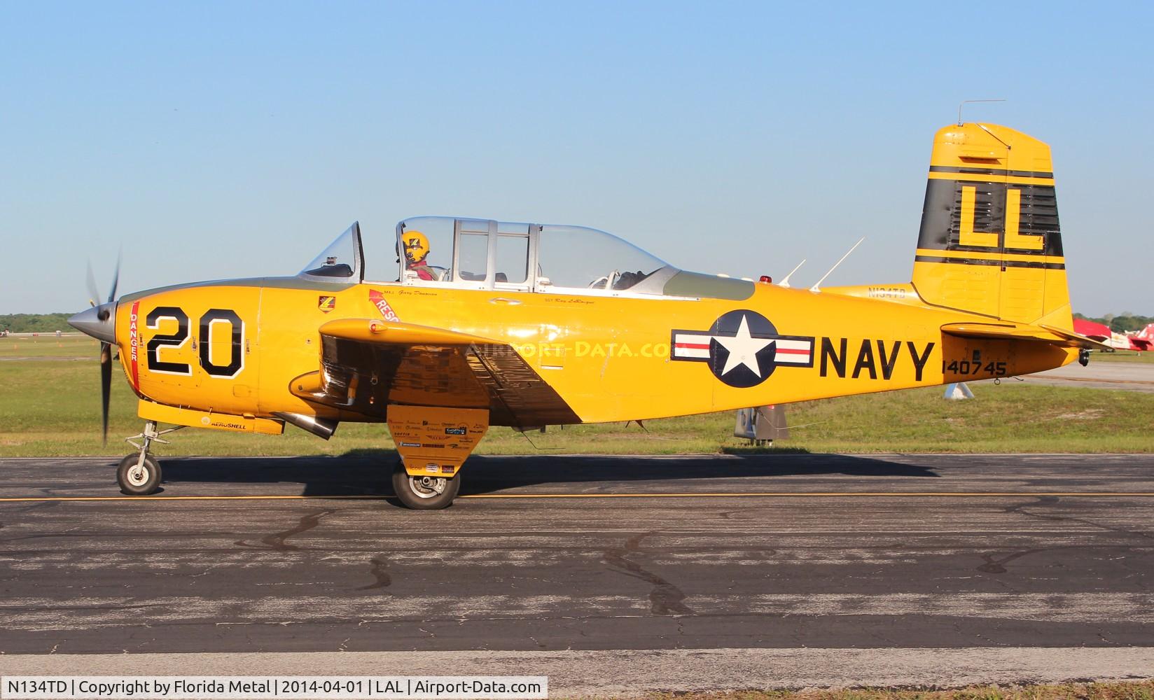 N134TD, Beech T-34B C/N BG-79, T-34B Mentor