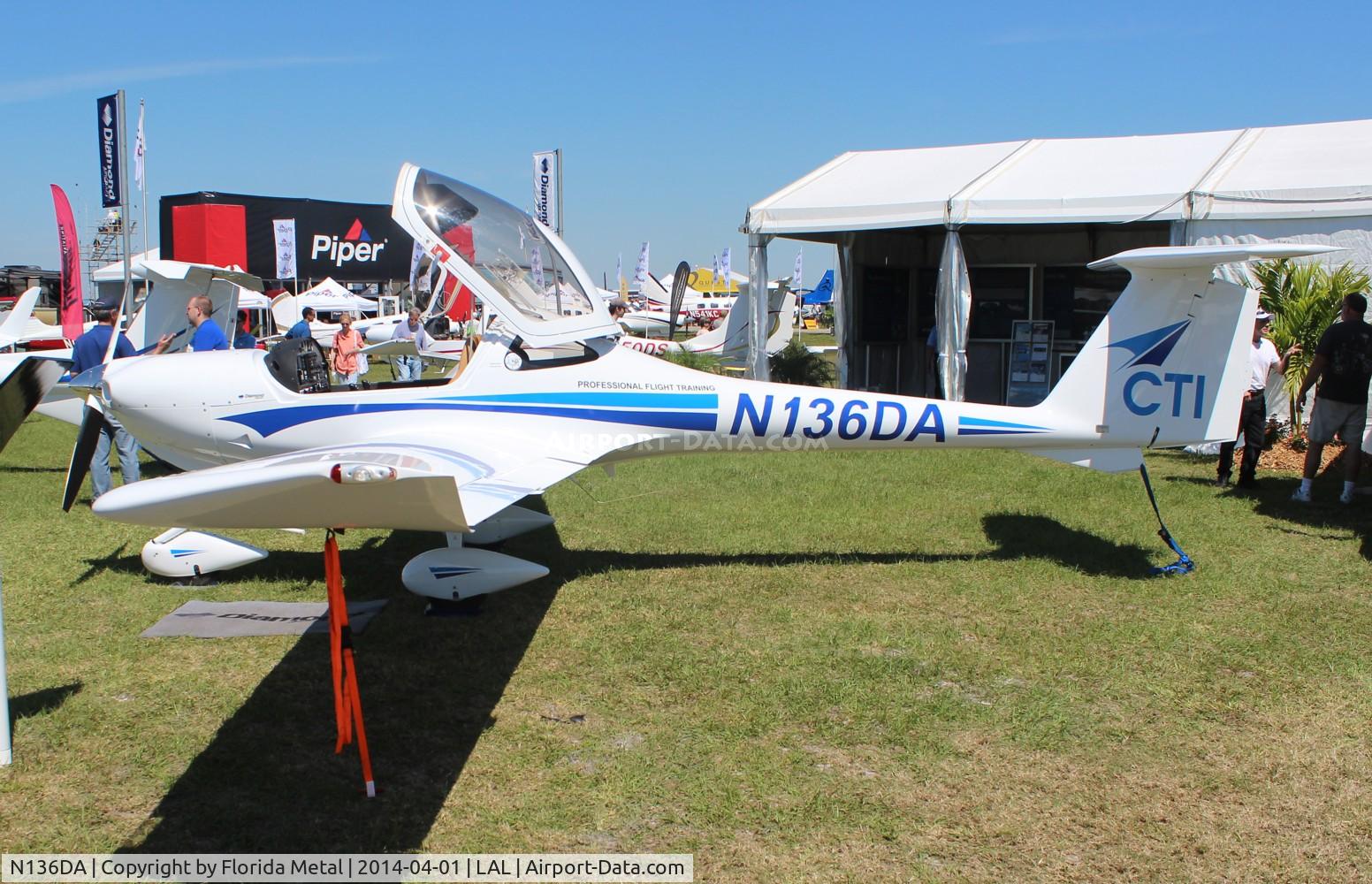 N136DA, 2014 Diamond DA-20C-1 Eclipse C/N C0622, Diamond DA20