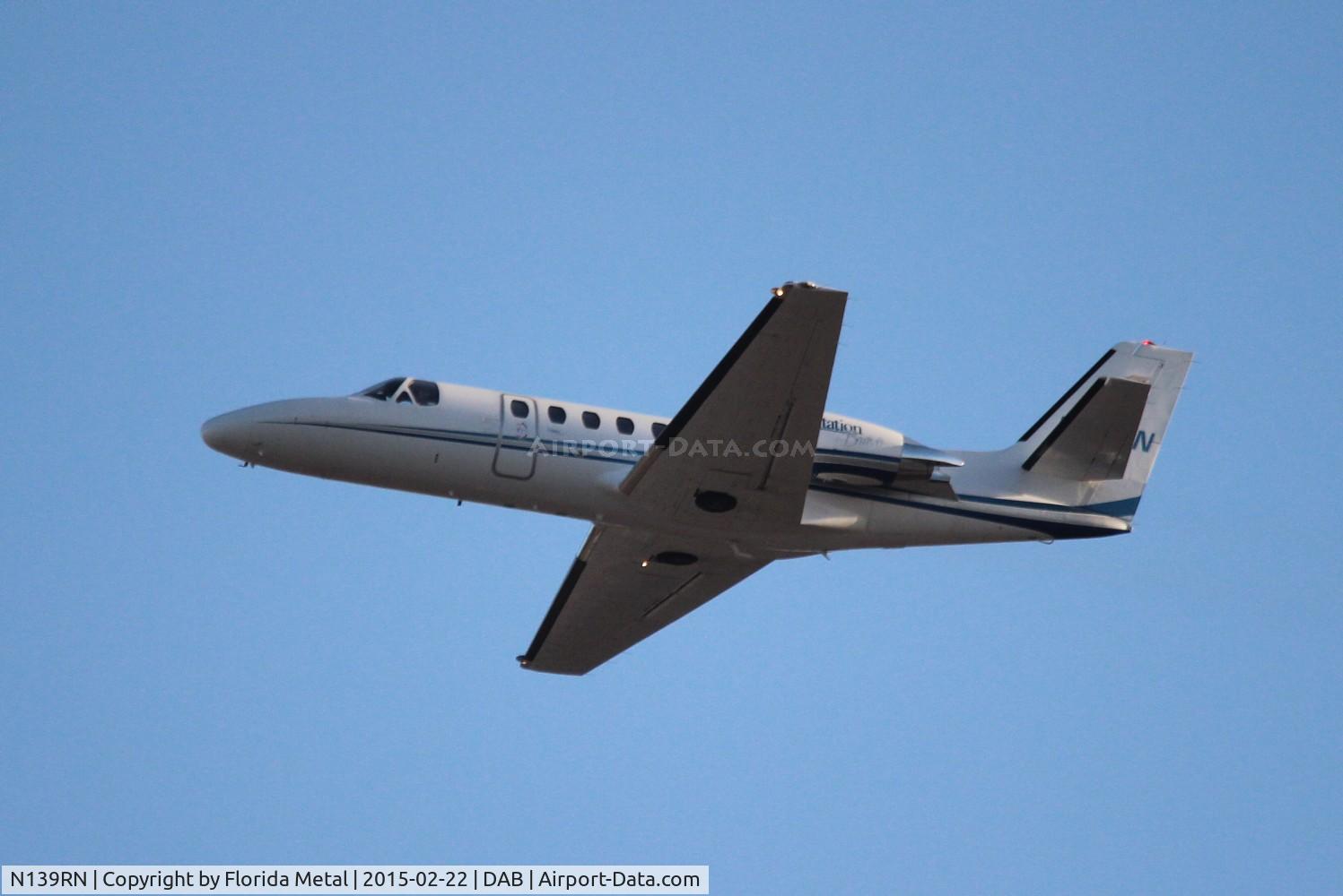 N139RN, 1999 Cessna 550 C/N 550-0886, Ryan Newman NASCAR Driver Citation