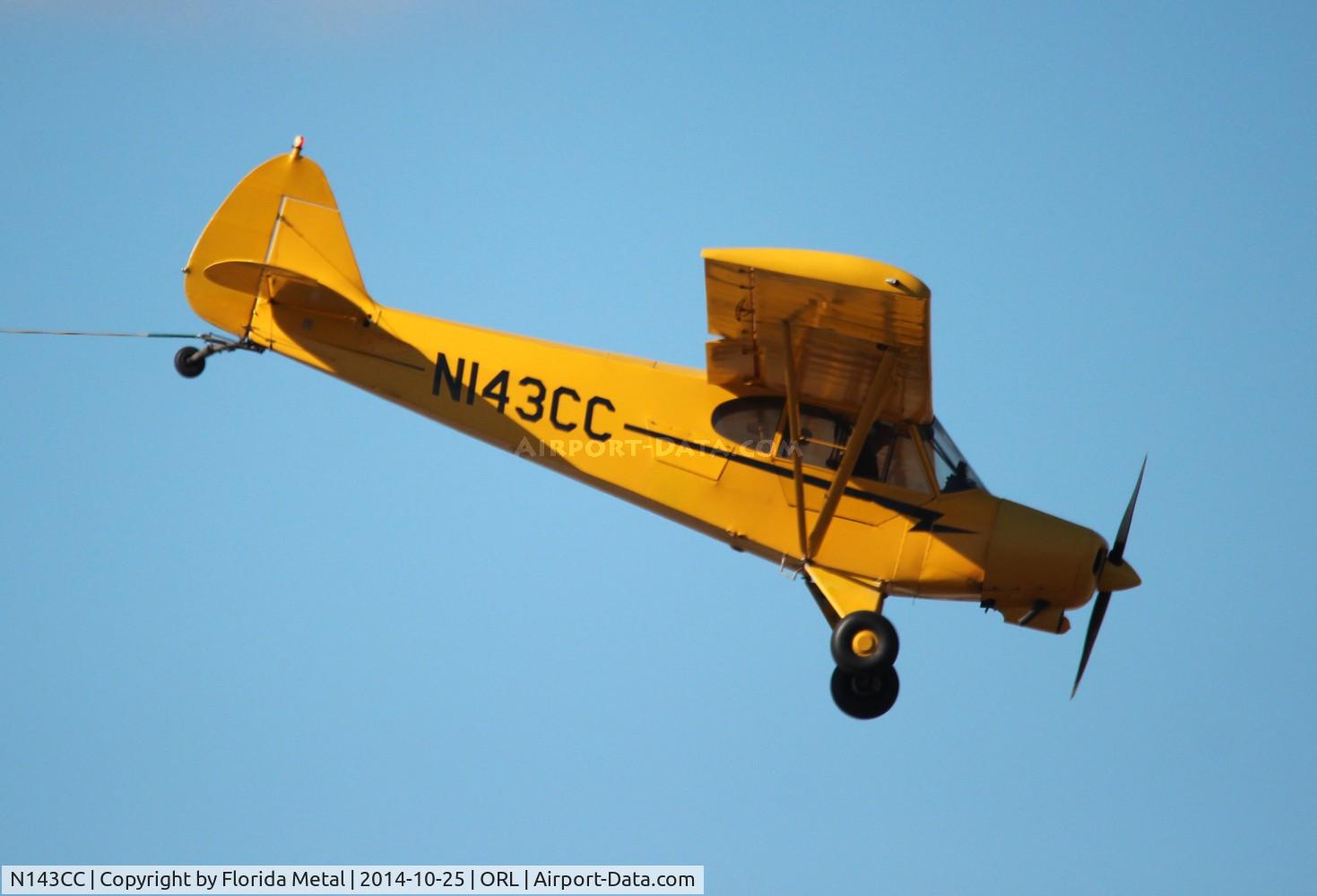 N143CC, 2003 Piper/cub Crafters PA-18-150 C/N 9956CC, Banner Tow CC18