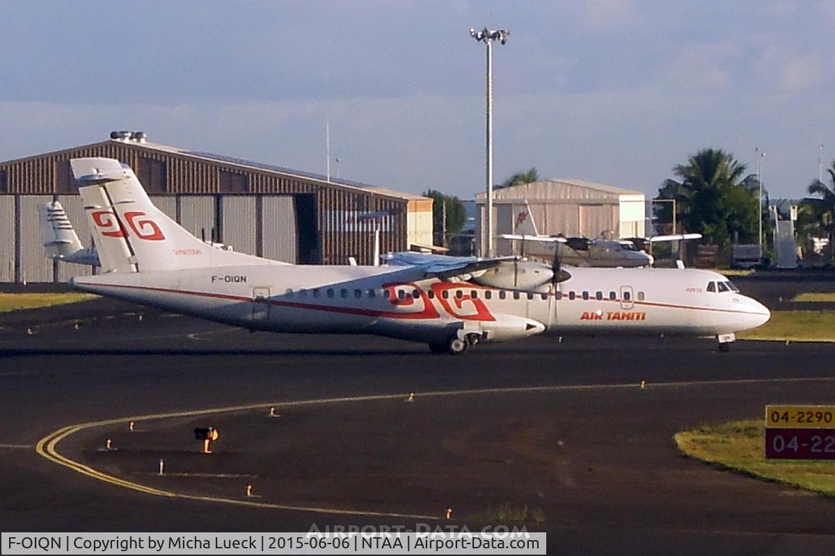 F-OIQN, 2005 ATR 72-212A C/N 719, At Pape'ete