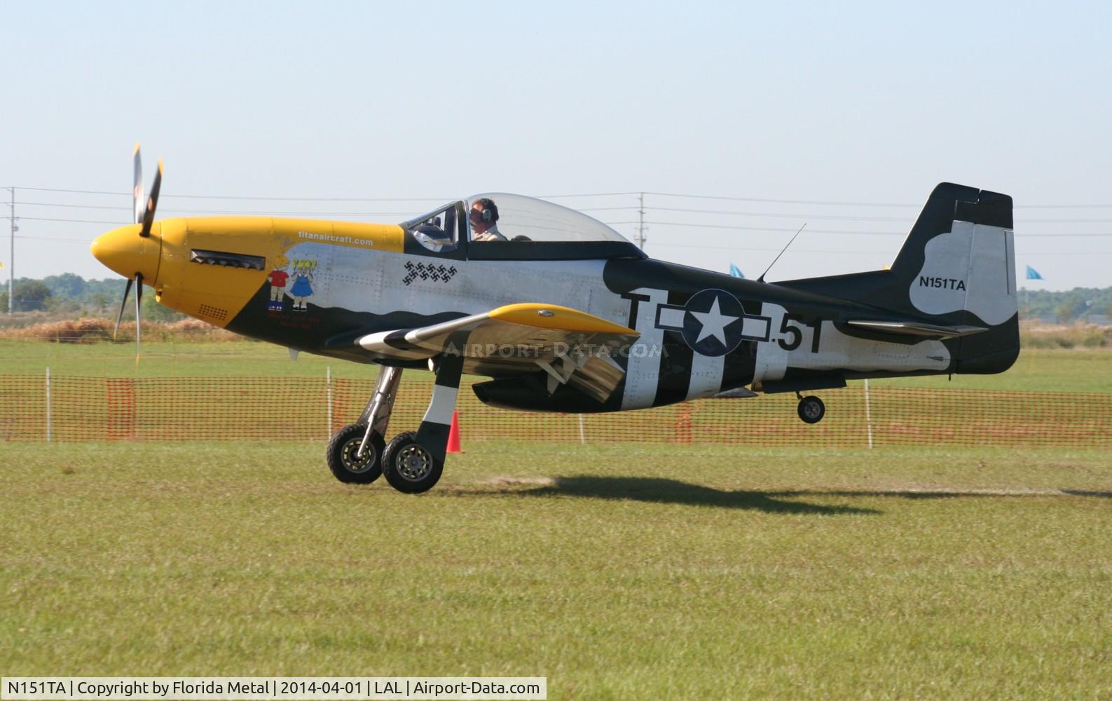N151TA, Titan T-51 Mustang C/N M04SV6SOHK0027, T-51 Mustang