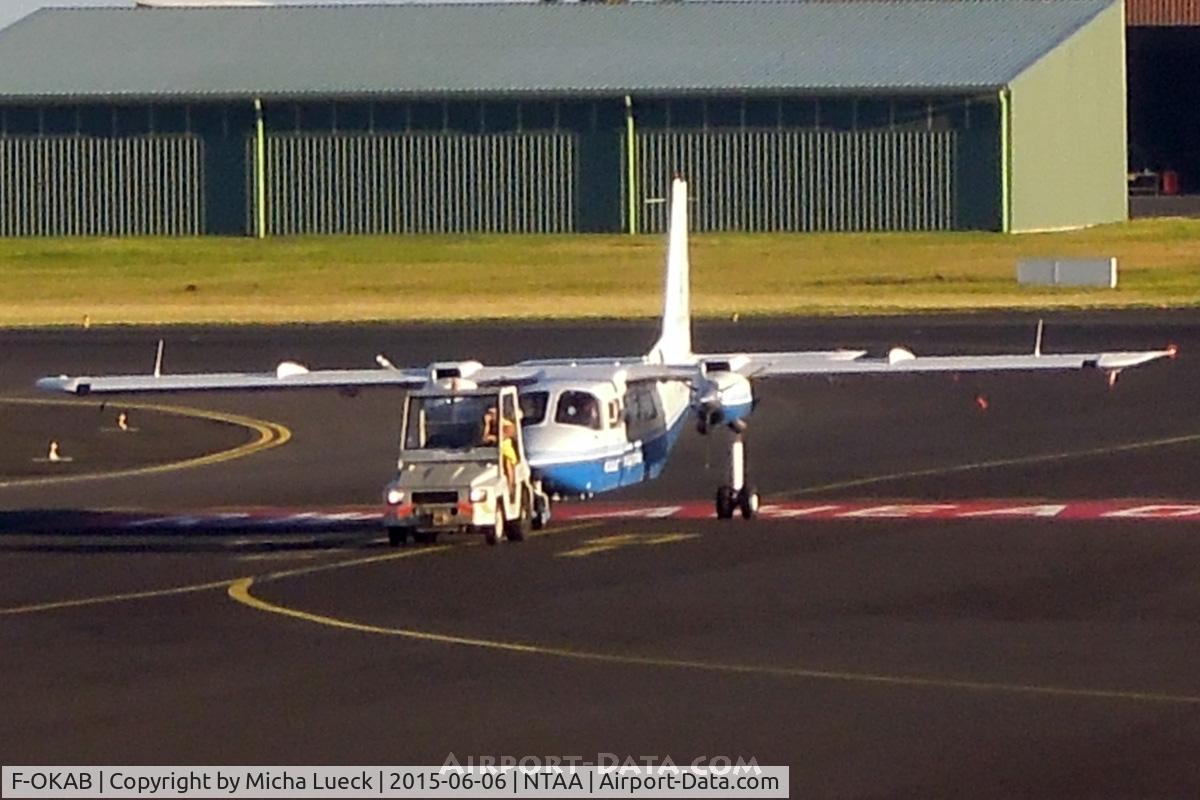 F-OKAB, 2007 Britten-Norman BN-2T Islander C/N 2310, Air Tetiaroa