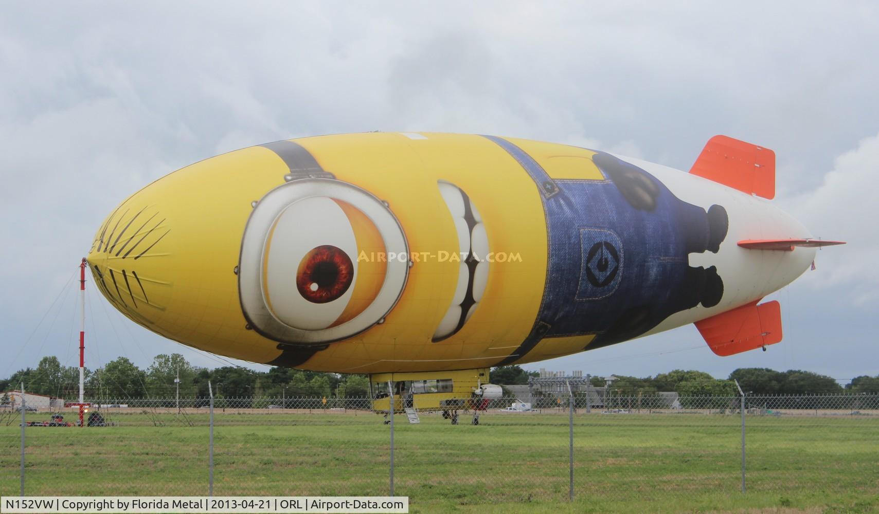 N152VW, 1997 American Blimp Corp A-1-50 C/N 102, Dispicablimp