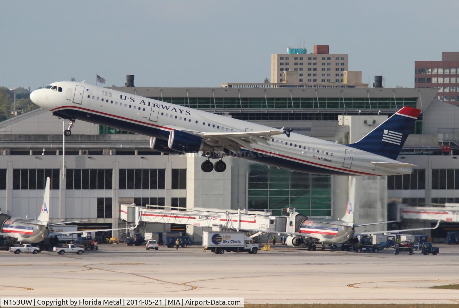 N153UW, 2013 Airbus A321-211 C/N 5594, US Airways A321