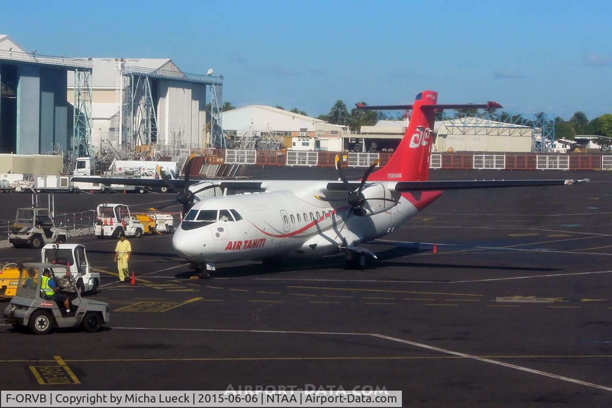 F-ORVB, 2013 ATR 42-600 C/N 1007, Poerani