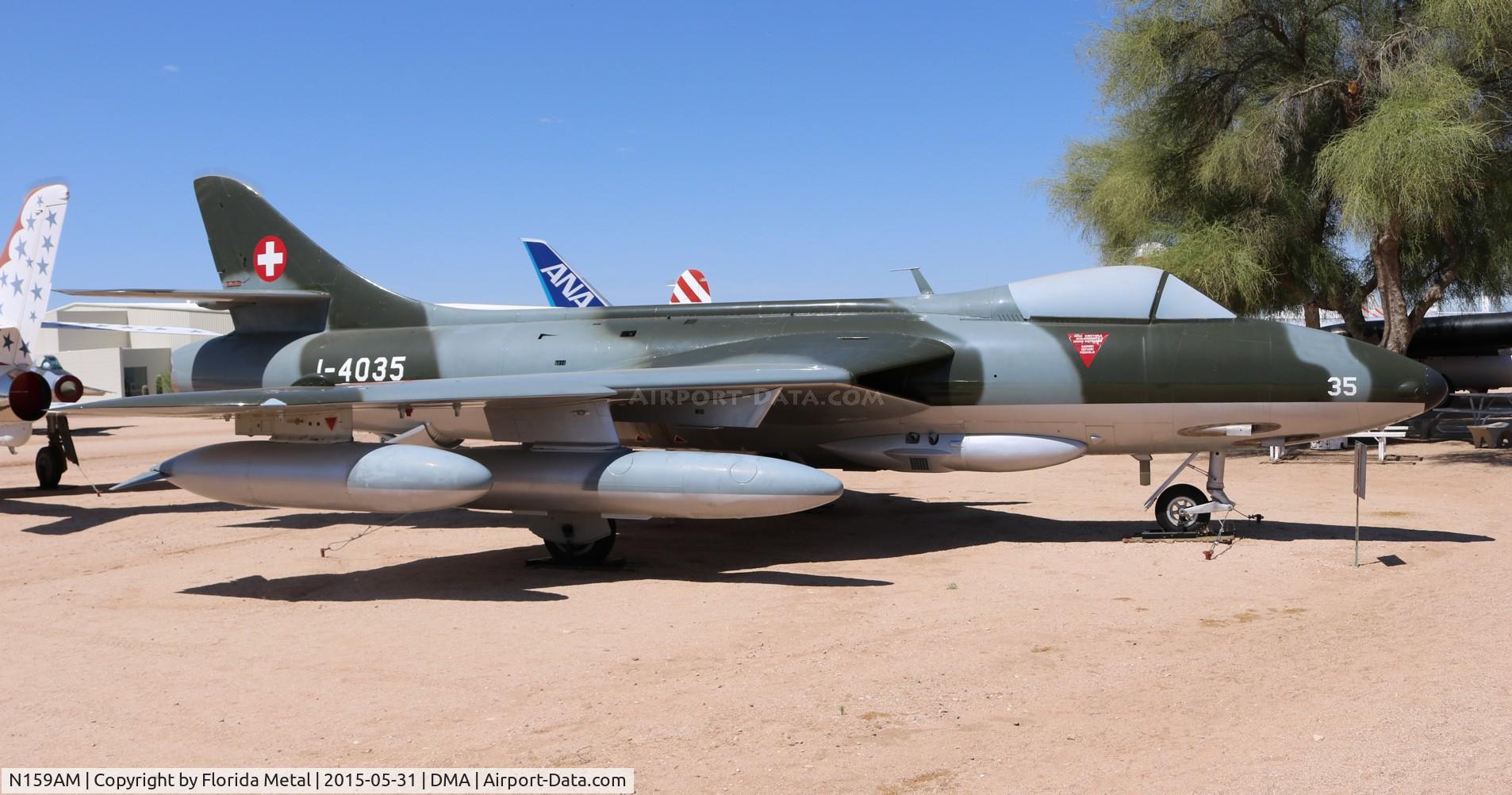 N159AM, Hawker Hunter F.58 C/N 41H-697402, Hawker Hunter