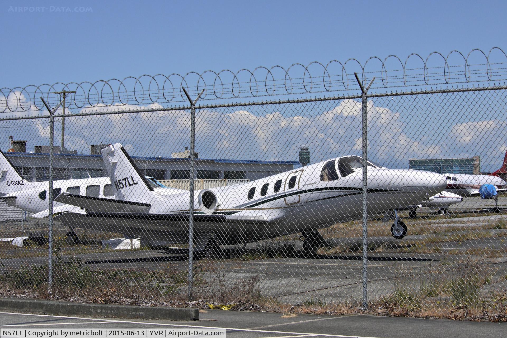 N57LL, 1972 Cessna 500 Citation C/N 500-0025, Seen at YVR