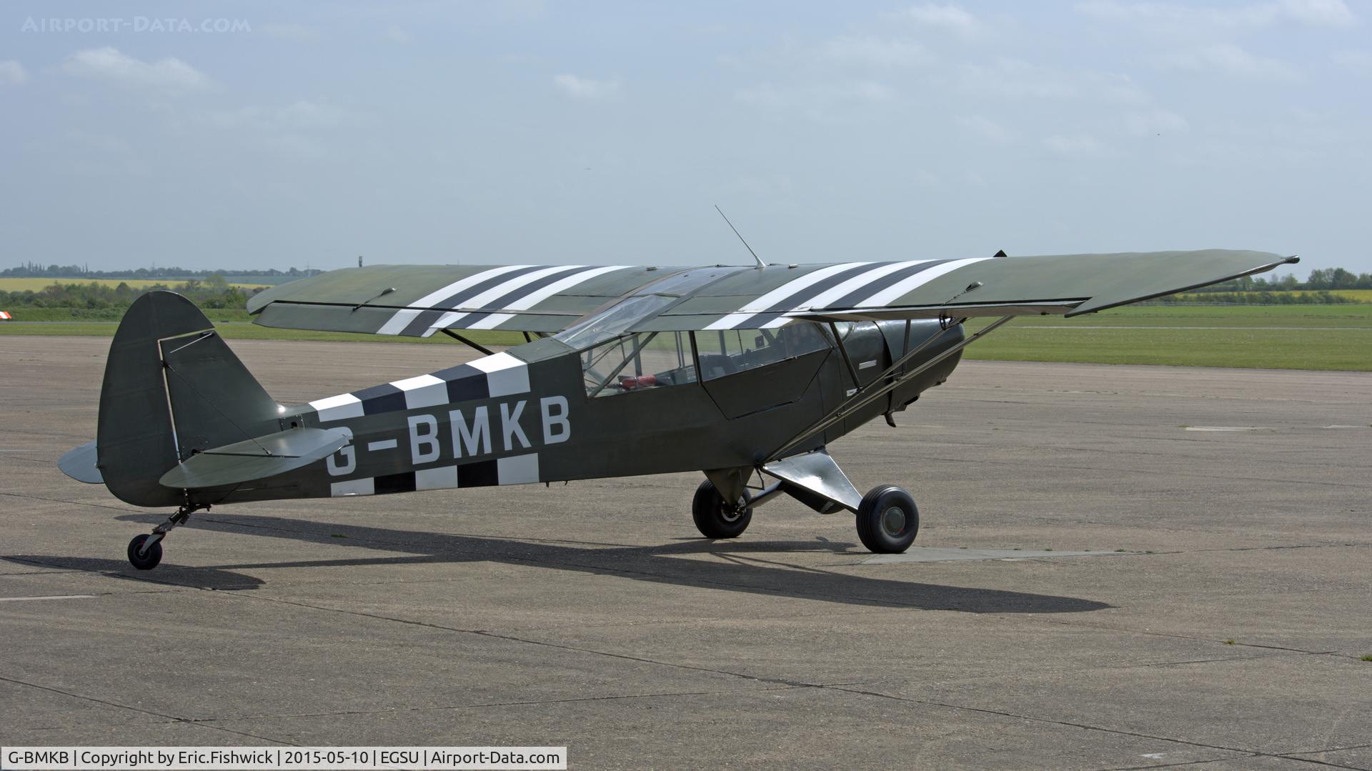 G-BMKB, 1954 Piper L-21B Super Cub (PA-18-135) C/N 18-3817, 2. G-BMKB visiting Duxford Airfield.