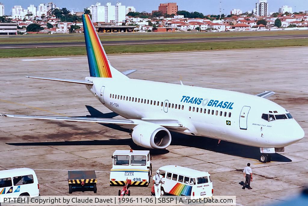 PT-TEH, 1988 Boeing 737-3Q4 C/N 24210, Scanned Picture
