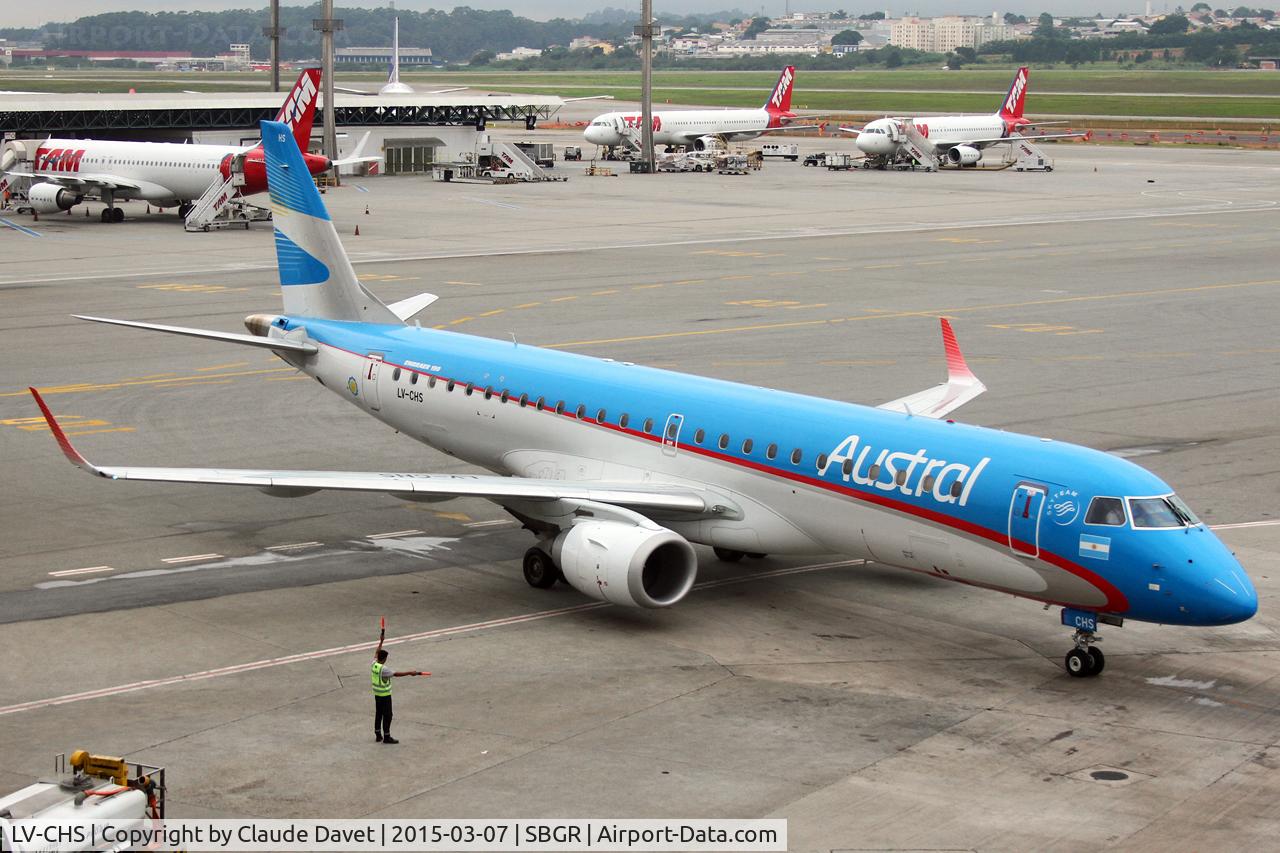 LV-CHS, 2010 Embraer 190AR (ERJ-190-100IGW) C/N 19000402, LV-CHS