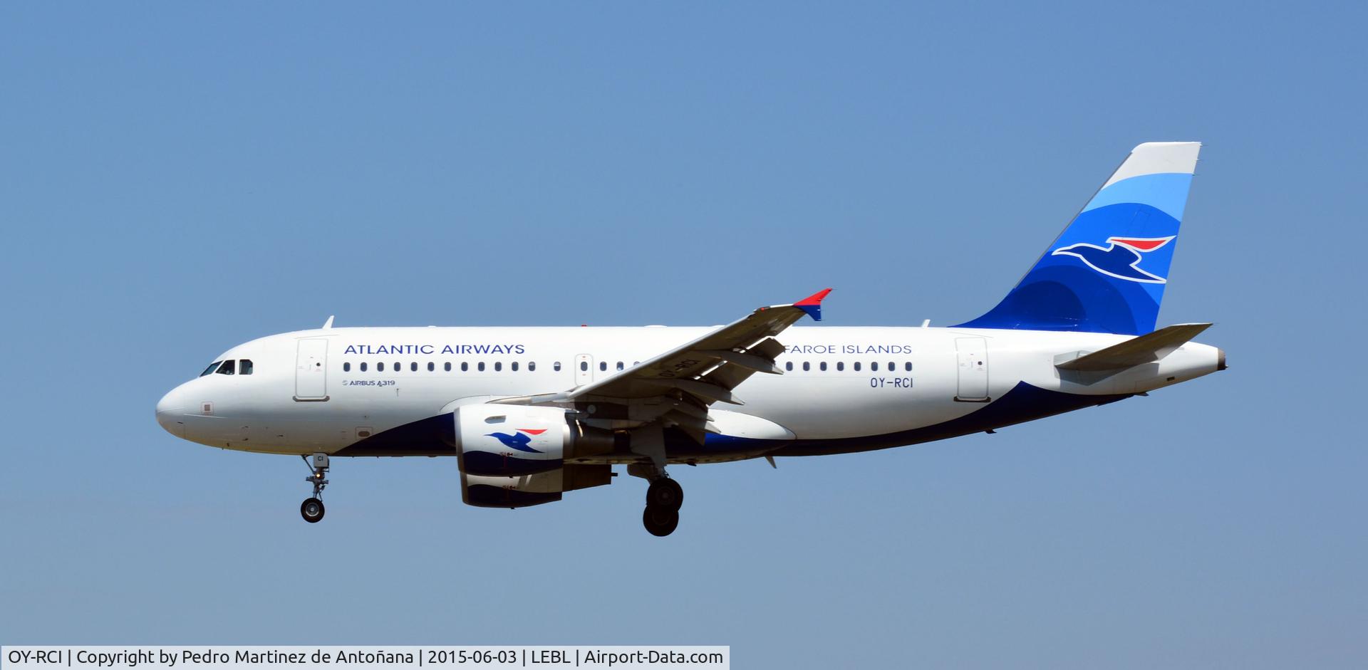 OY-RCI, 2009 Airbus A319-112 C/N 3905, El Prat Barcelona - España