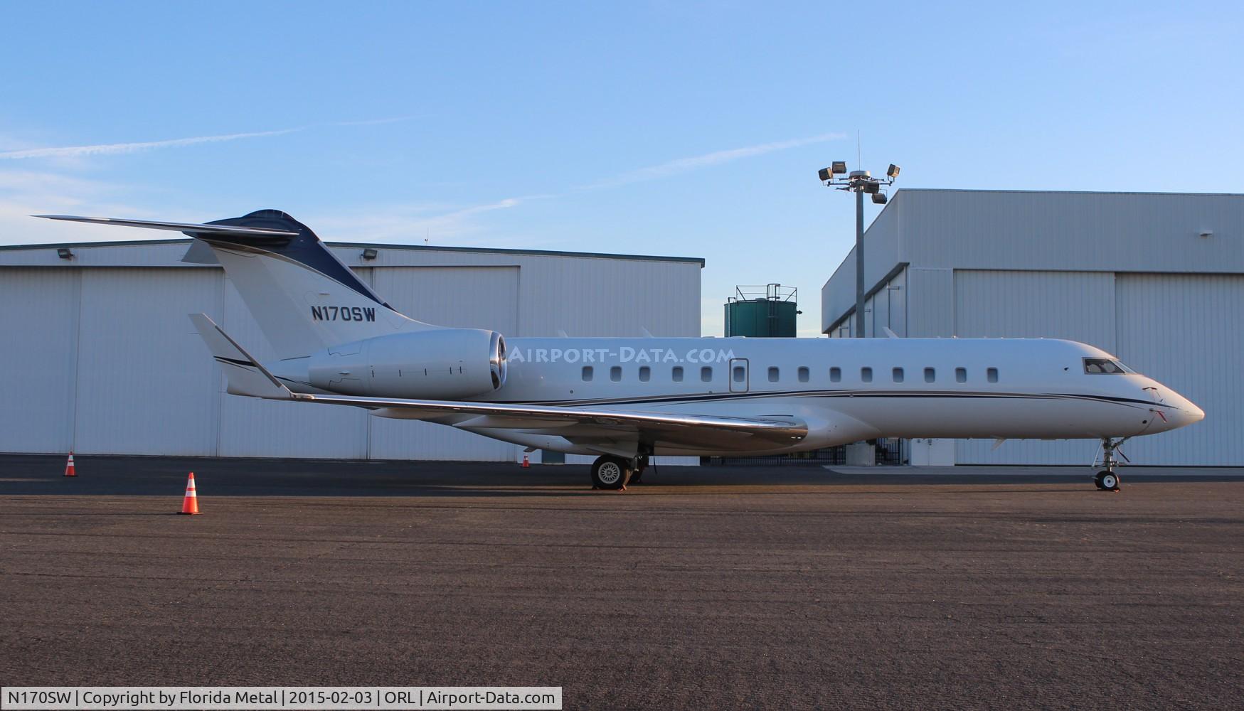 N170SW, 1999 Bombardier BD-700-1A10 Global Express C/N 9042, Global Express