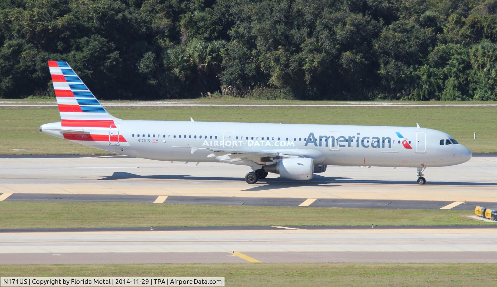 N171US, 2001 Airbus A321-211 C/N 1465, American A321