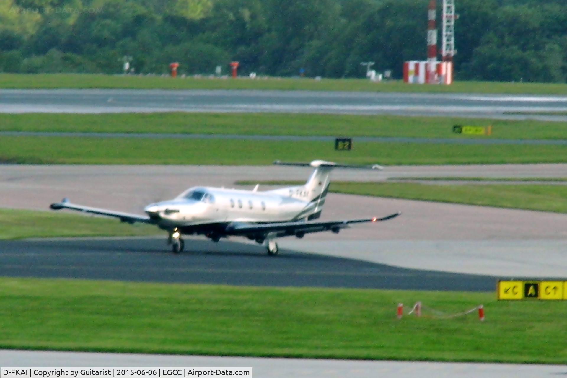 D-FKAI, 2010 Pilatus PC-12/47E C/N 1250, At Manchester