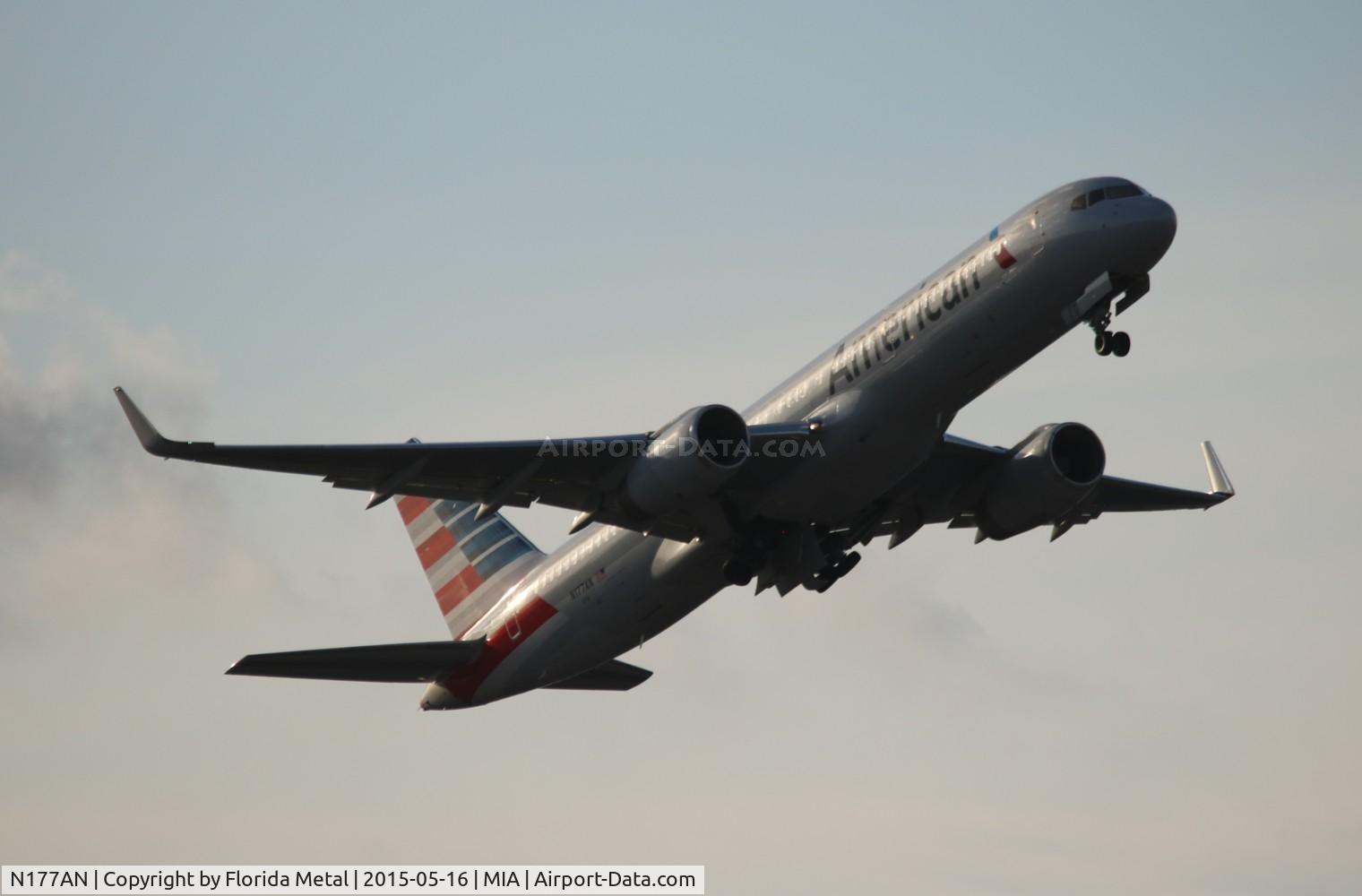 N177AN, 2002 Boeing 757-223 C/N 32396, American