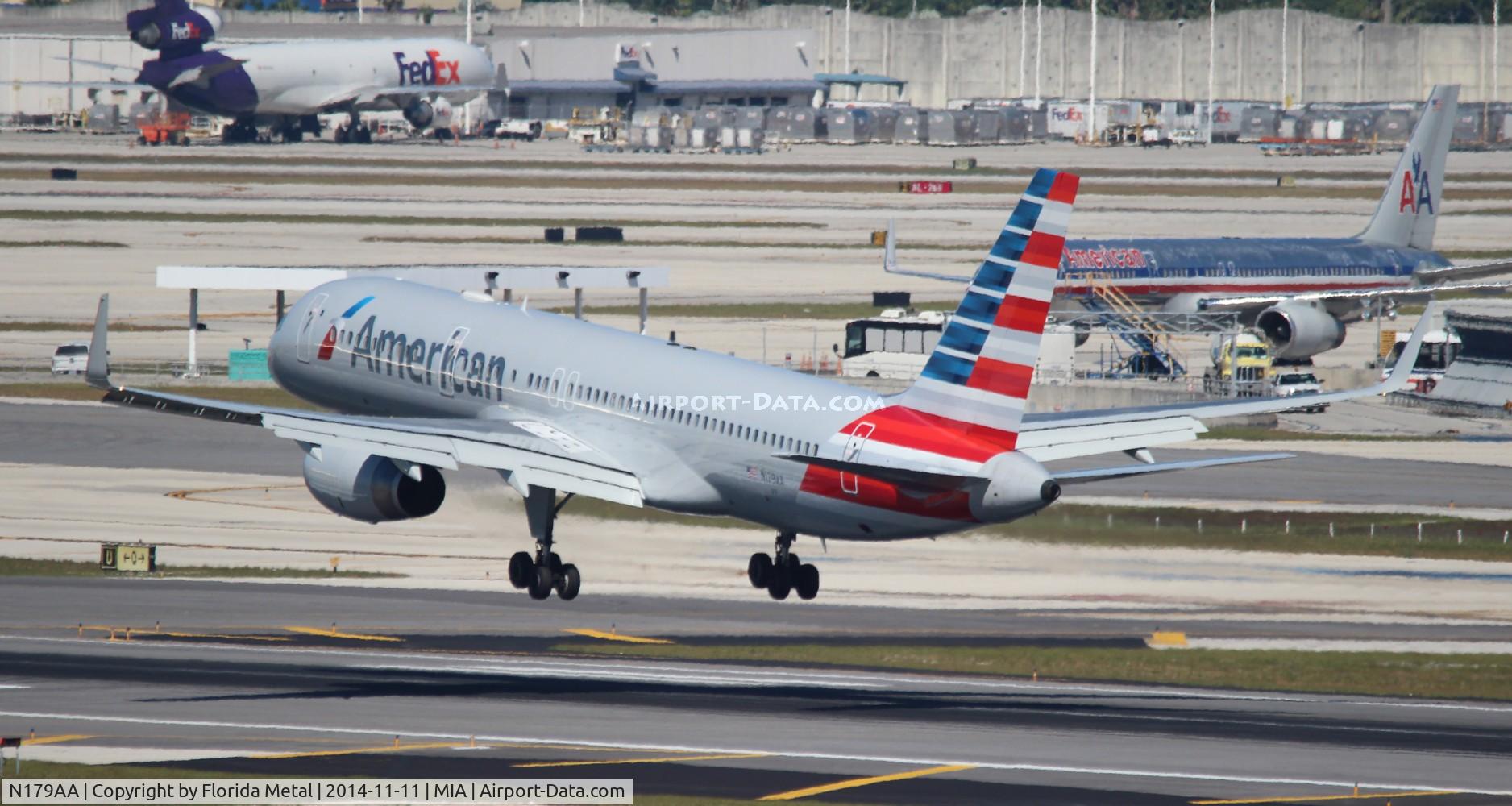 N179AA, 2002 Boeing 757-223 C/N 32397, American