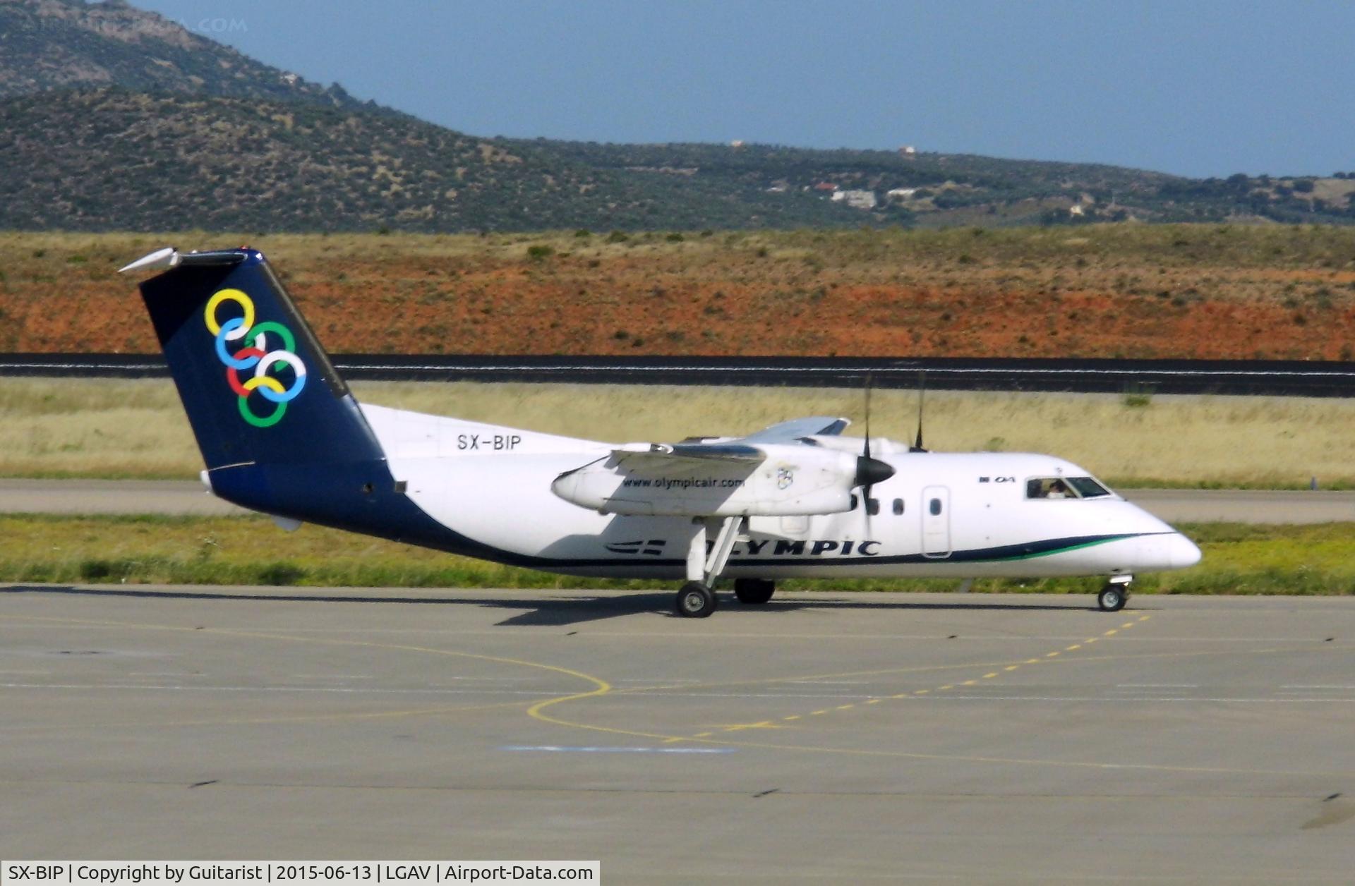 SX-BIP, 1992 De Havilland Canada DHC-8-102 Dash 8 C/N 347, At Athens