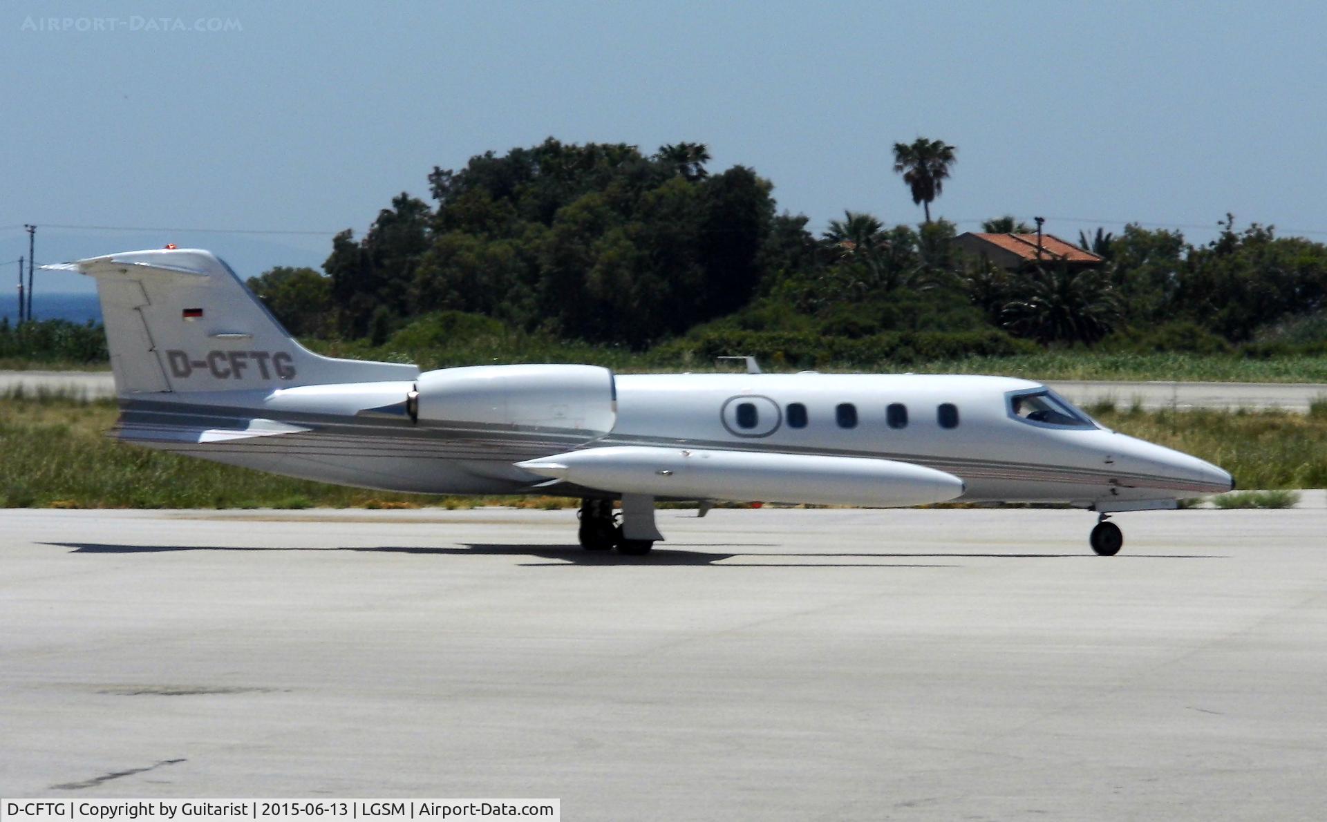 D-CFTG, 1978 Gates Learjet 35A C/N 35A-204, At Samos