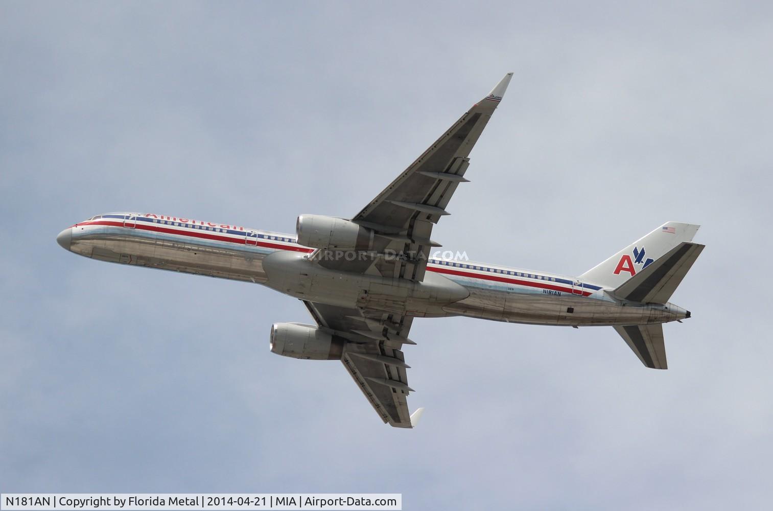 N181AN, 1999 Boeing 757-223 C/N 29591, American