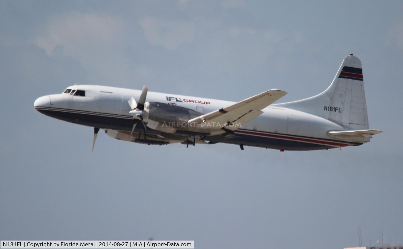 N181FL, 1956 Convair 580 C/N 387, IFL Group Convair