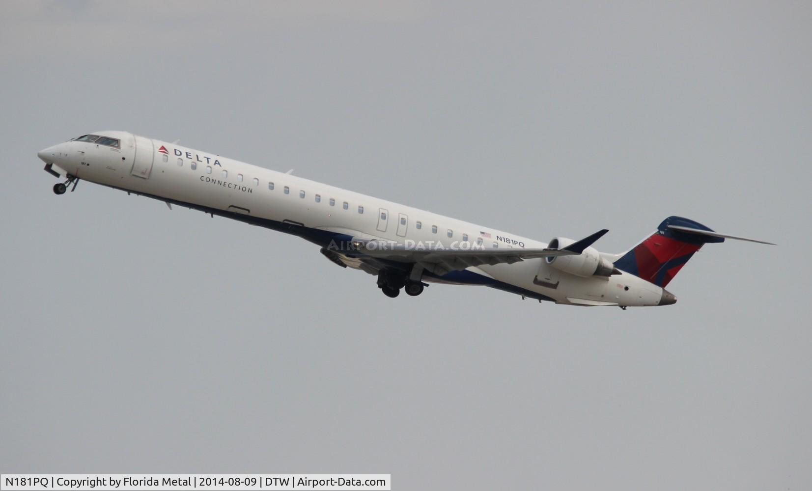 N181PQ, 2008 Bombardier CRJ-900ER (CL-600-2D24) C/N 15181, Delta Connection CRJ-900