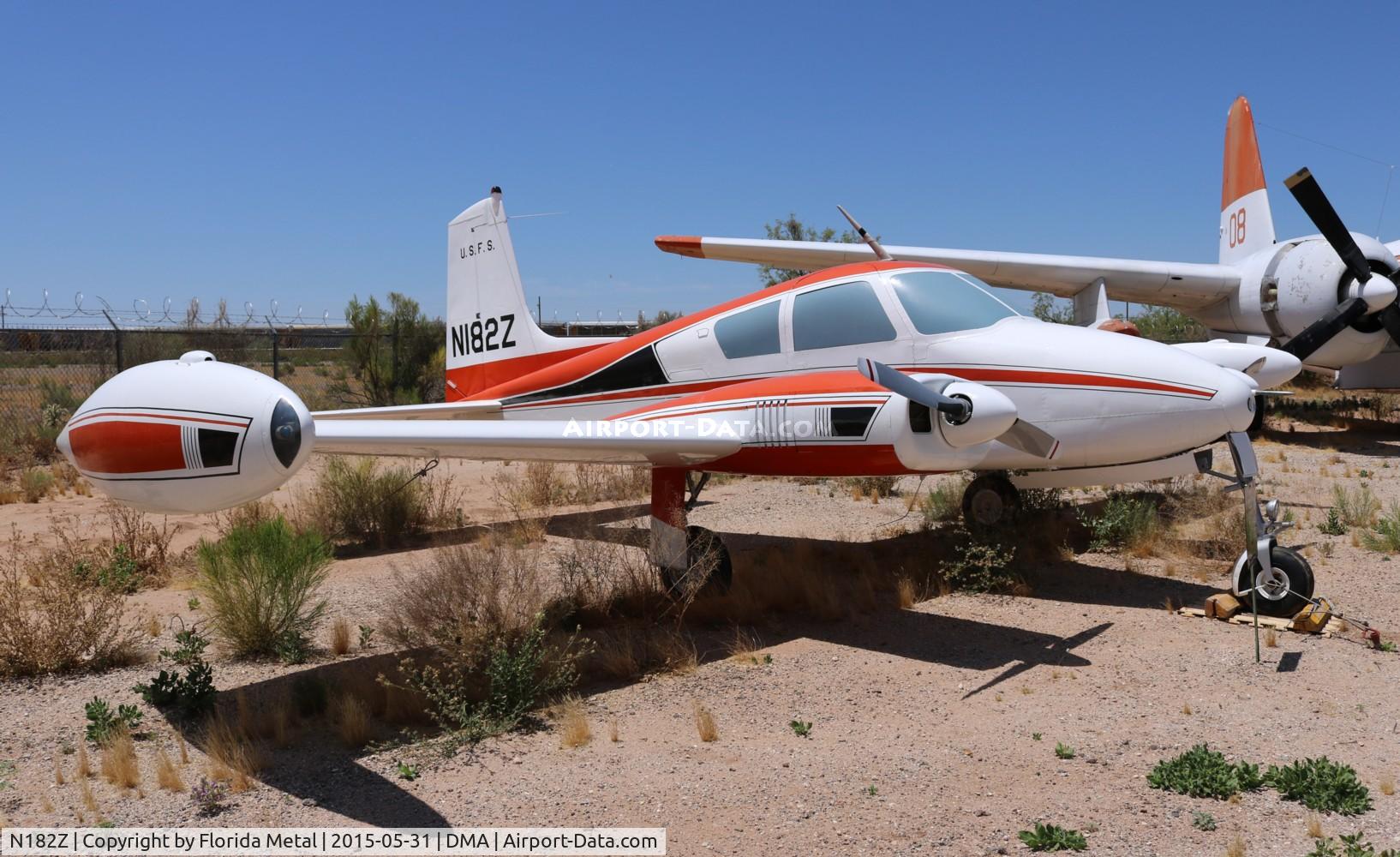 N182Z, 1958 Cessna U-3A Blue Canoe (310A) C/N 38157, Cessna 310A