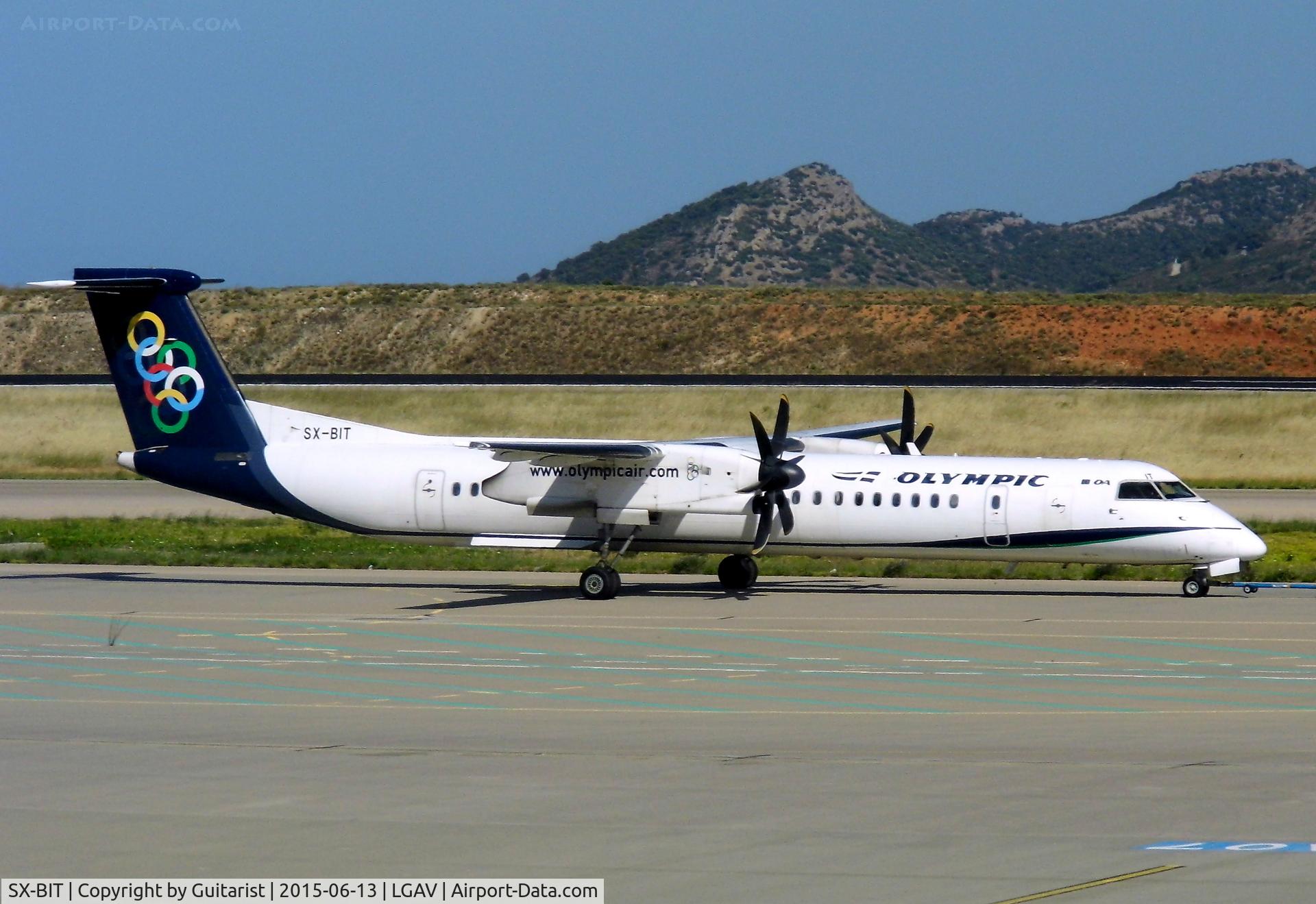 SX-BIT, 2007 De Havilland Canada DHC-8-402Q Dash 8 C/N 4148, At Athens