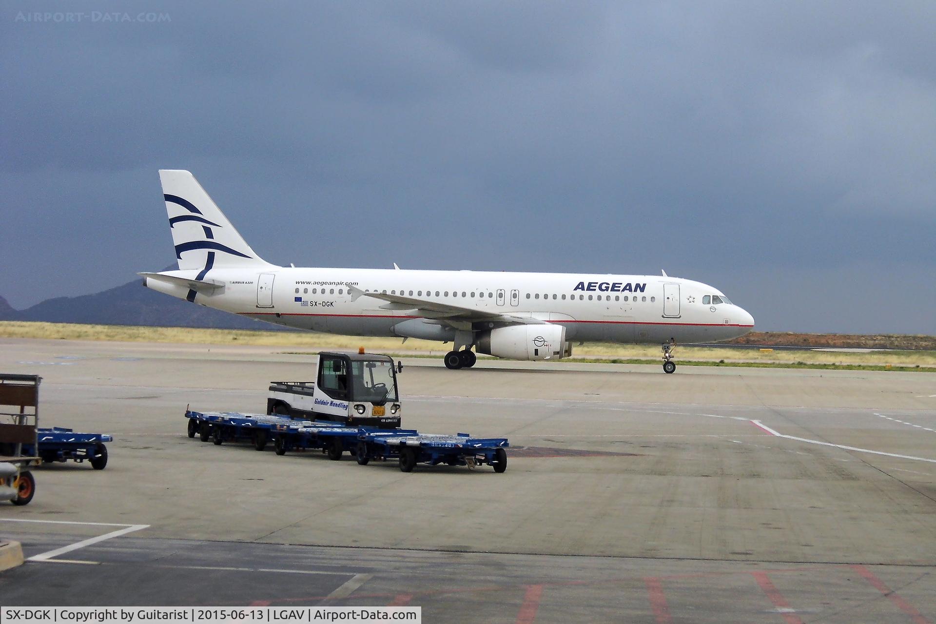 SX-DGK, 2009 Airbus A320-232 C/N 3748, At Athens