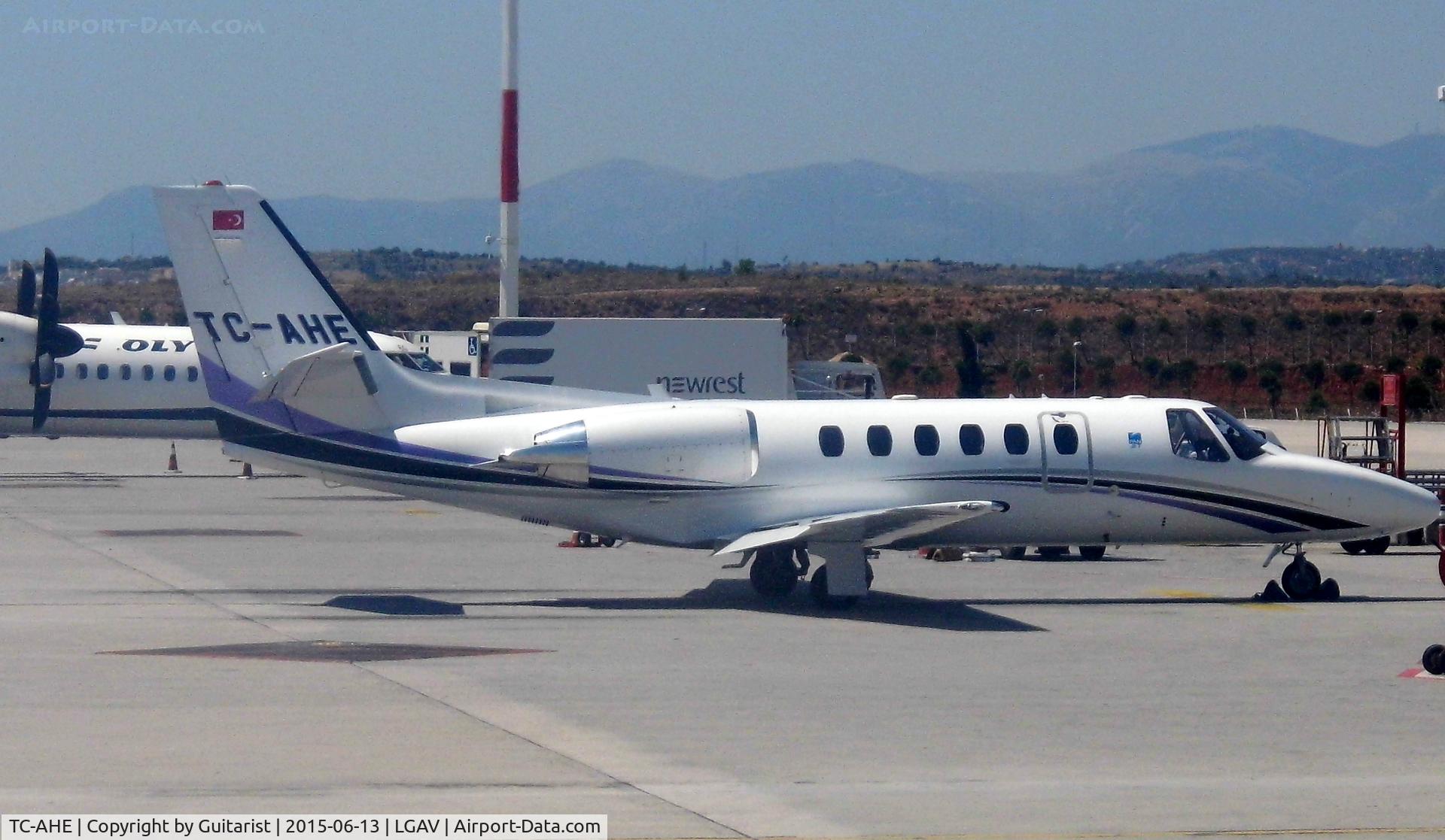 TC-AHE, 2005 Cessna 550 Citation Bravo C/N 550-1107, At Athens