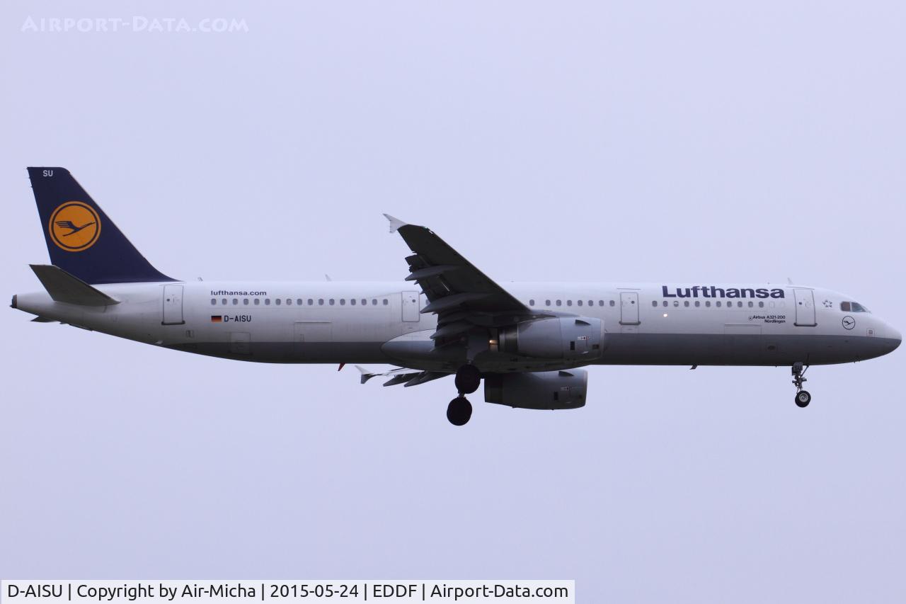 D-AISU, 2009 Airbus A321-231 C/N 4016, Lufthansa